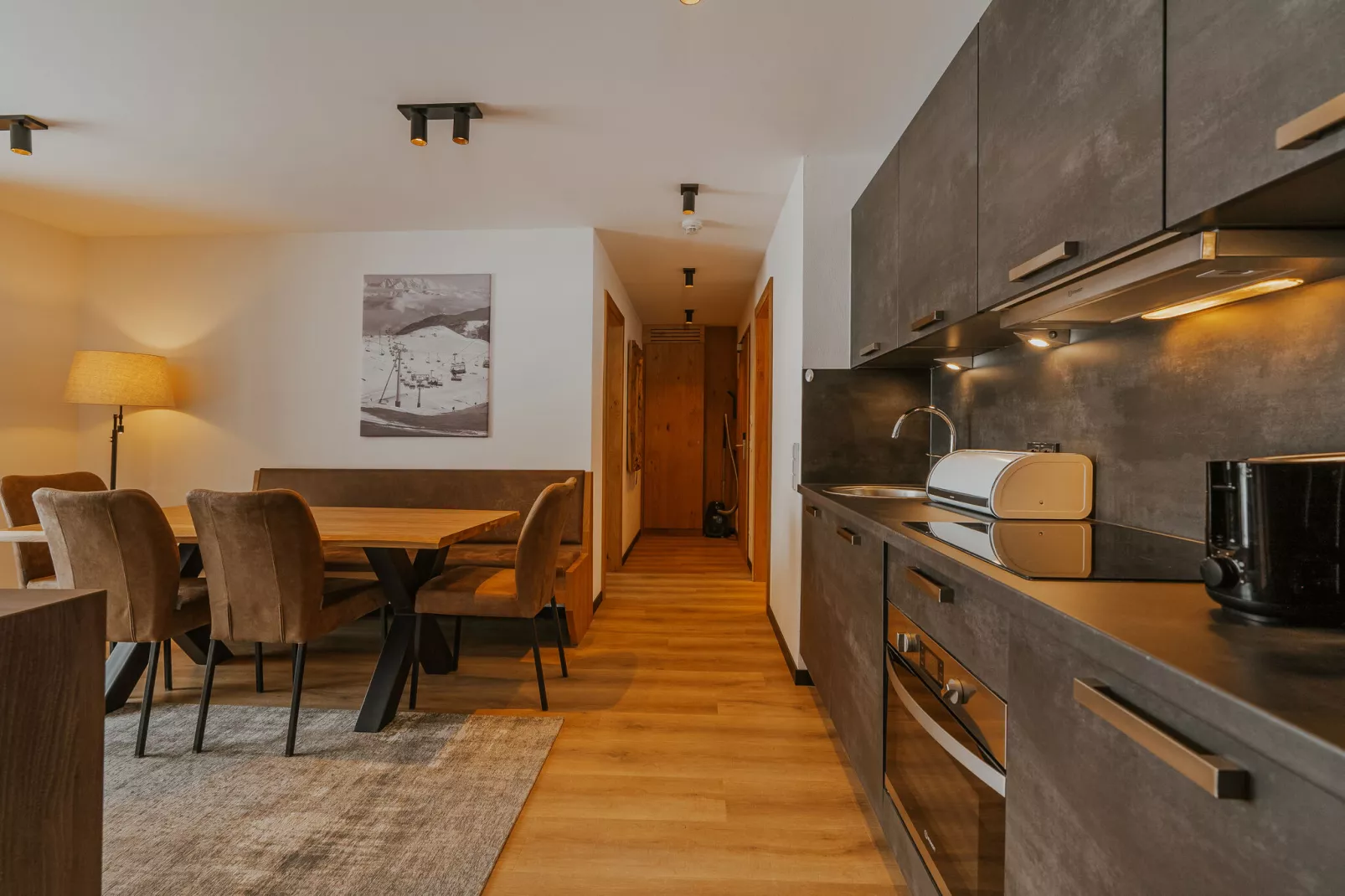 Apartments Alpin Resort Montafon-Woonkamer