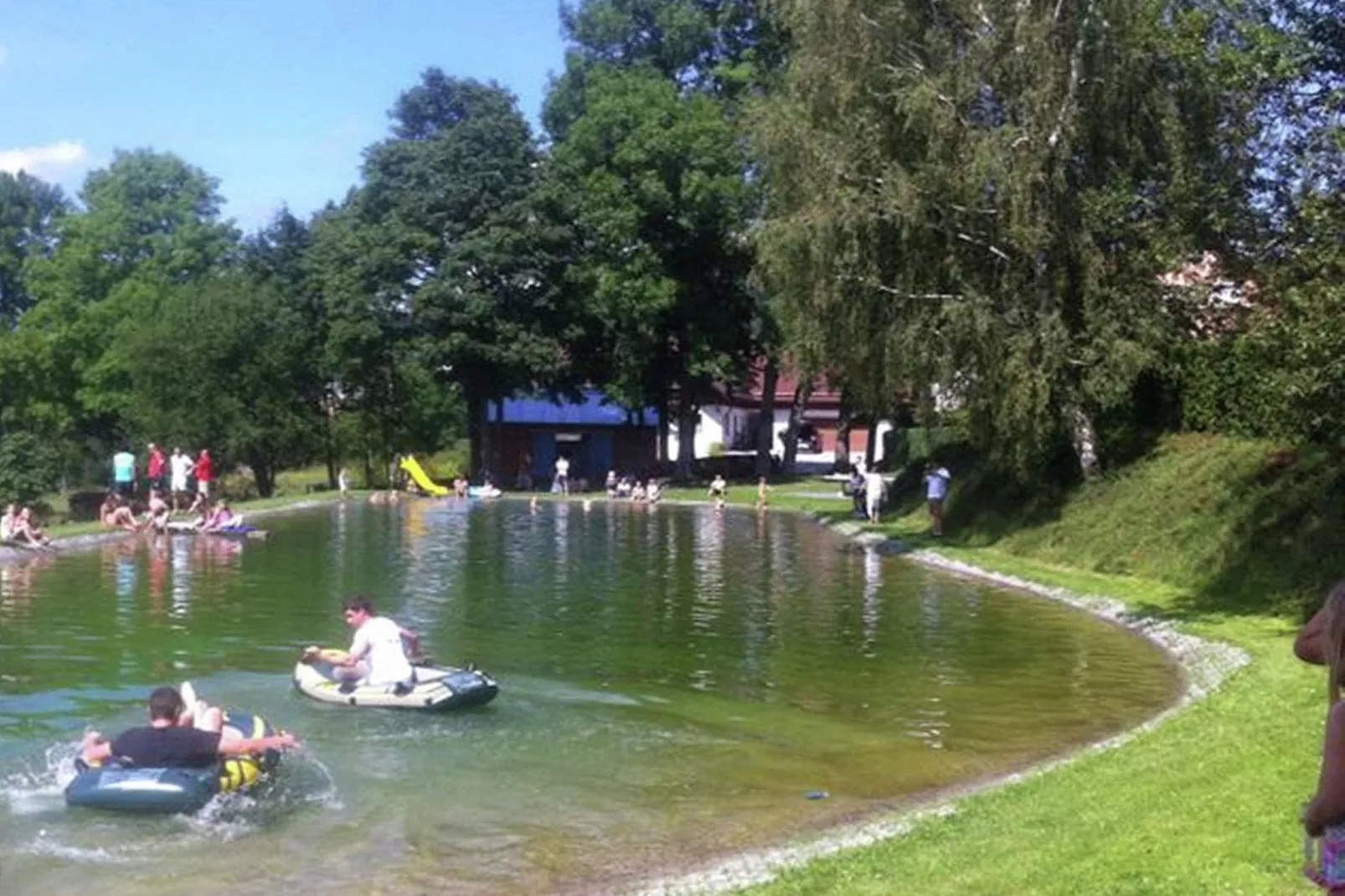 Am Hochfels-Gebieden zomer 1km