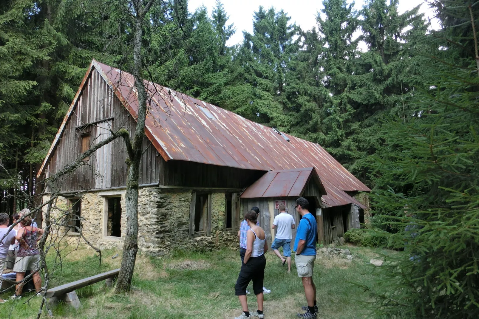 Am Hochfels-Gebieden zomer 5km