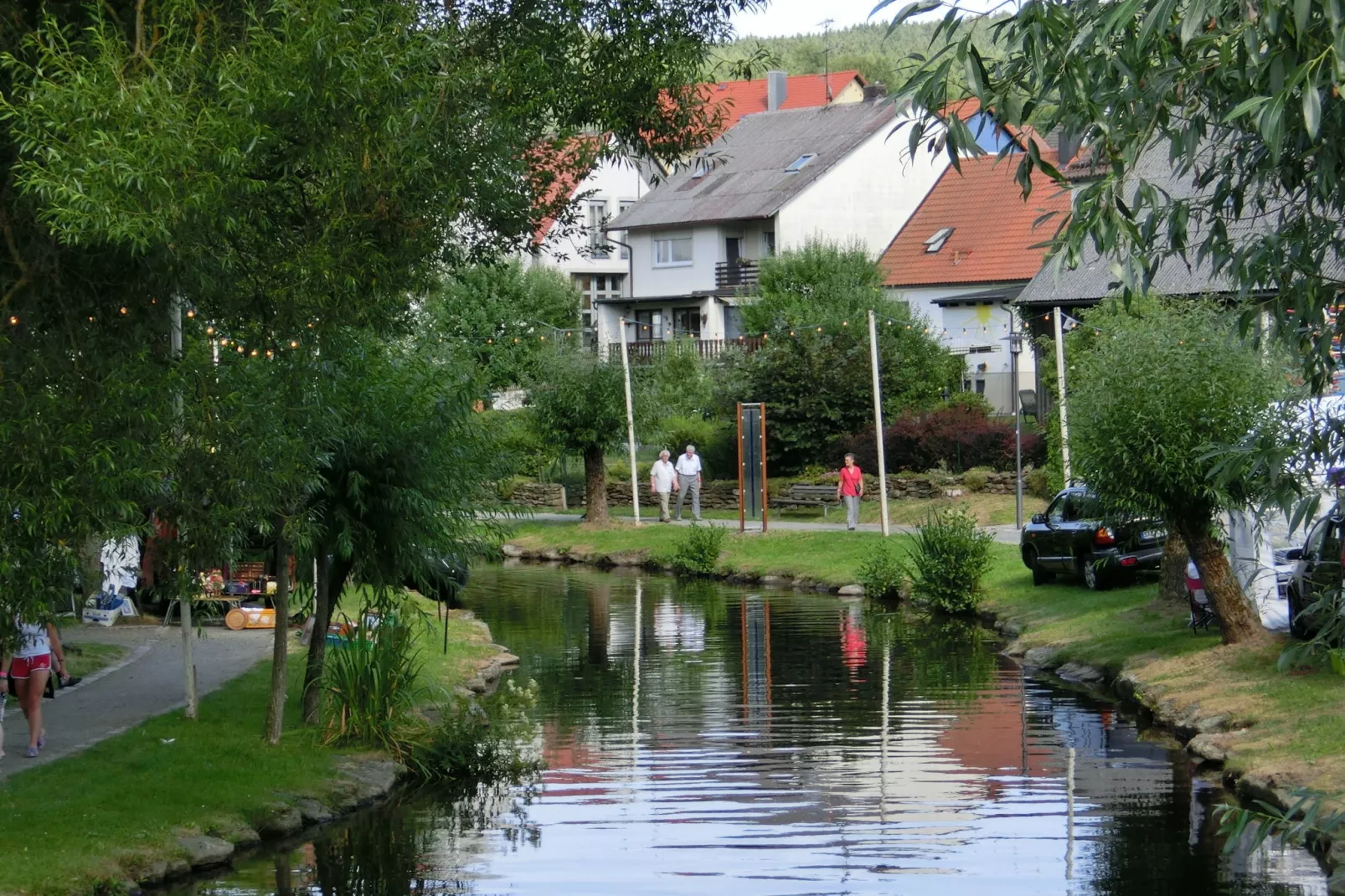 Am Hochfels-Gebieden zomer 20km