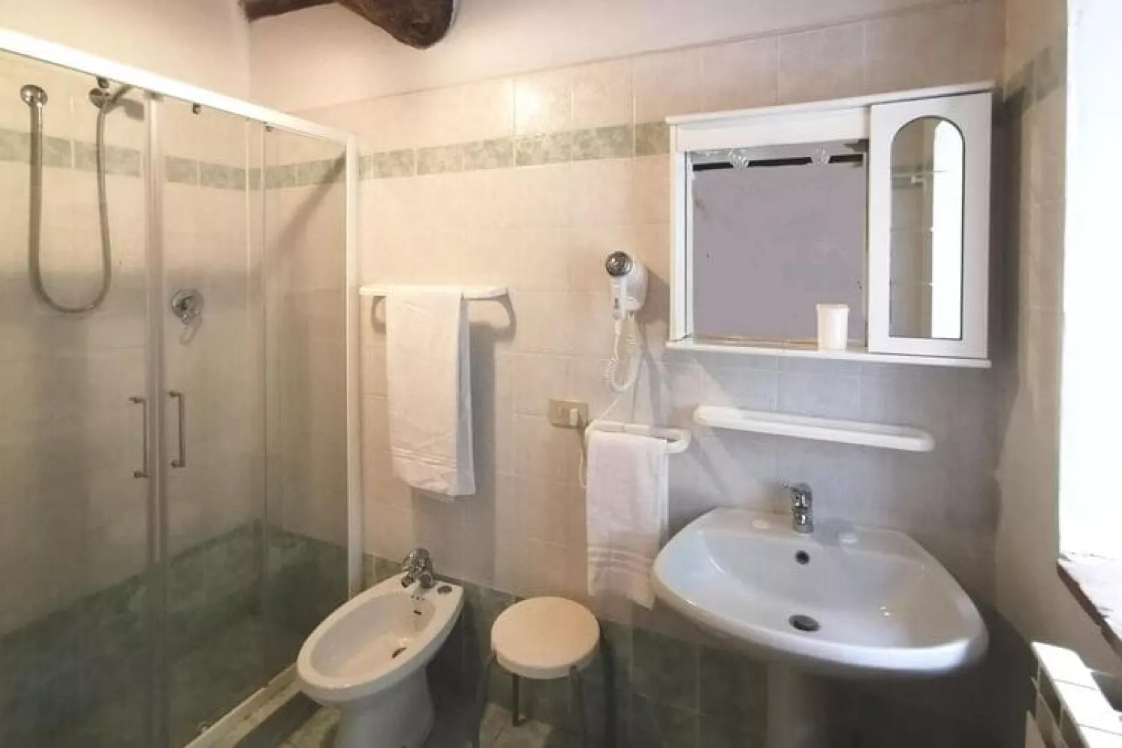 Residence Il Pero di Cetinale Sovicille Typ C 105 qm-Badkamer