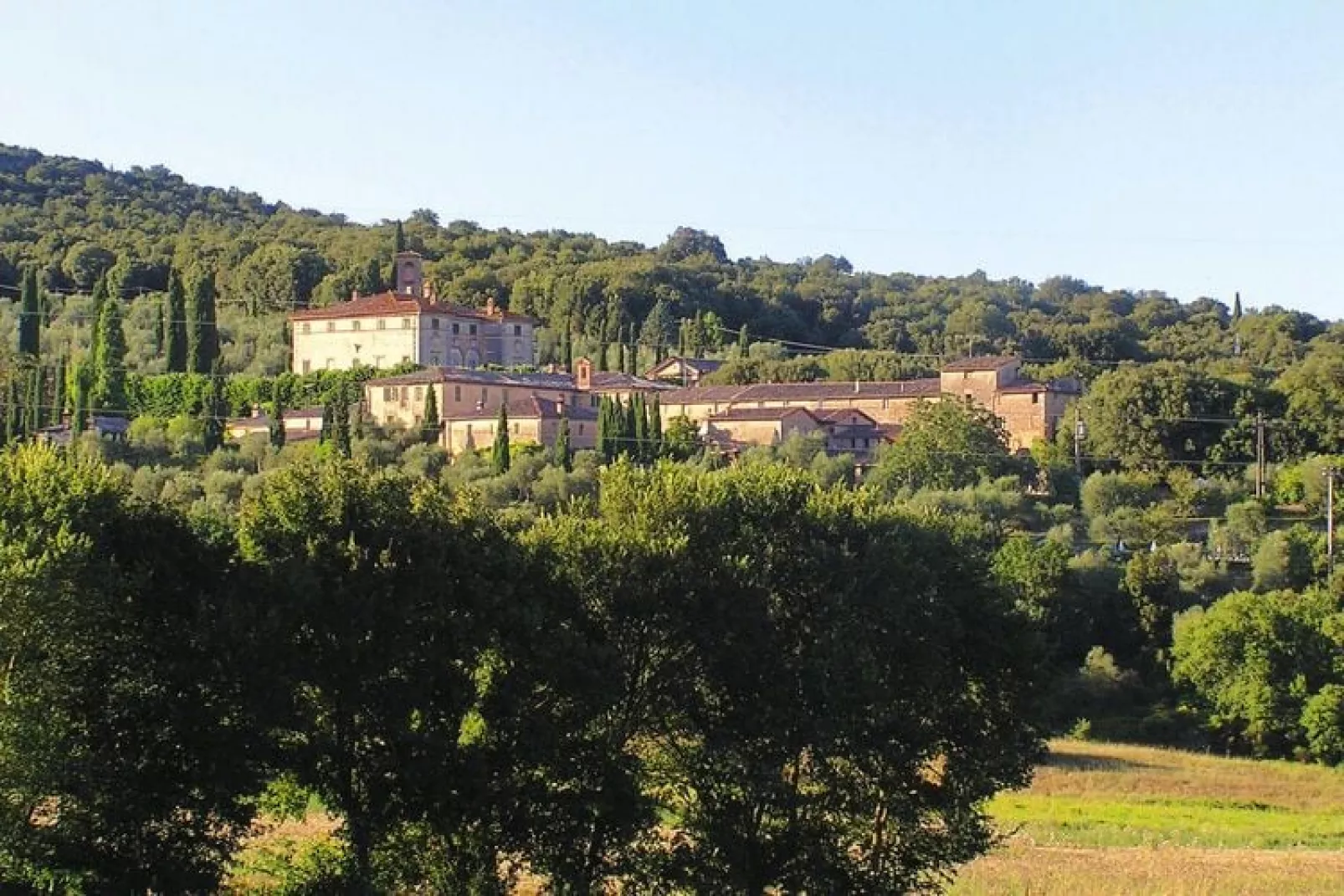 Residence Il Pero di Cetinale Sovicille Typ C 105 qm-Buitenkant zomer