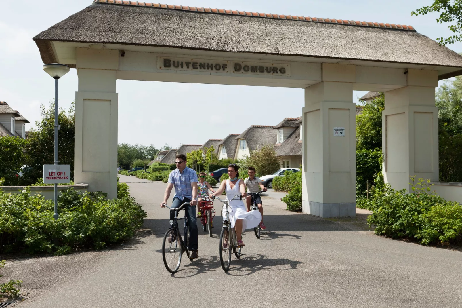 Buitenhof Domburg 10-Gebieden zomer 1km