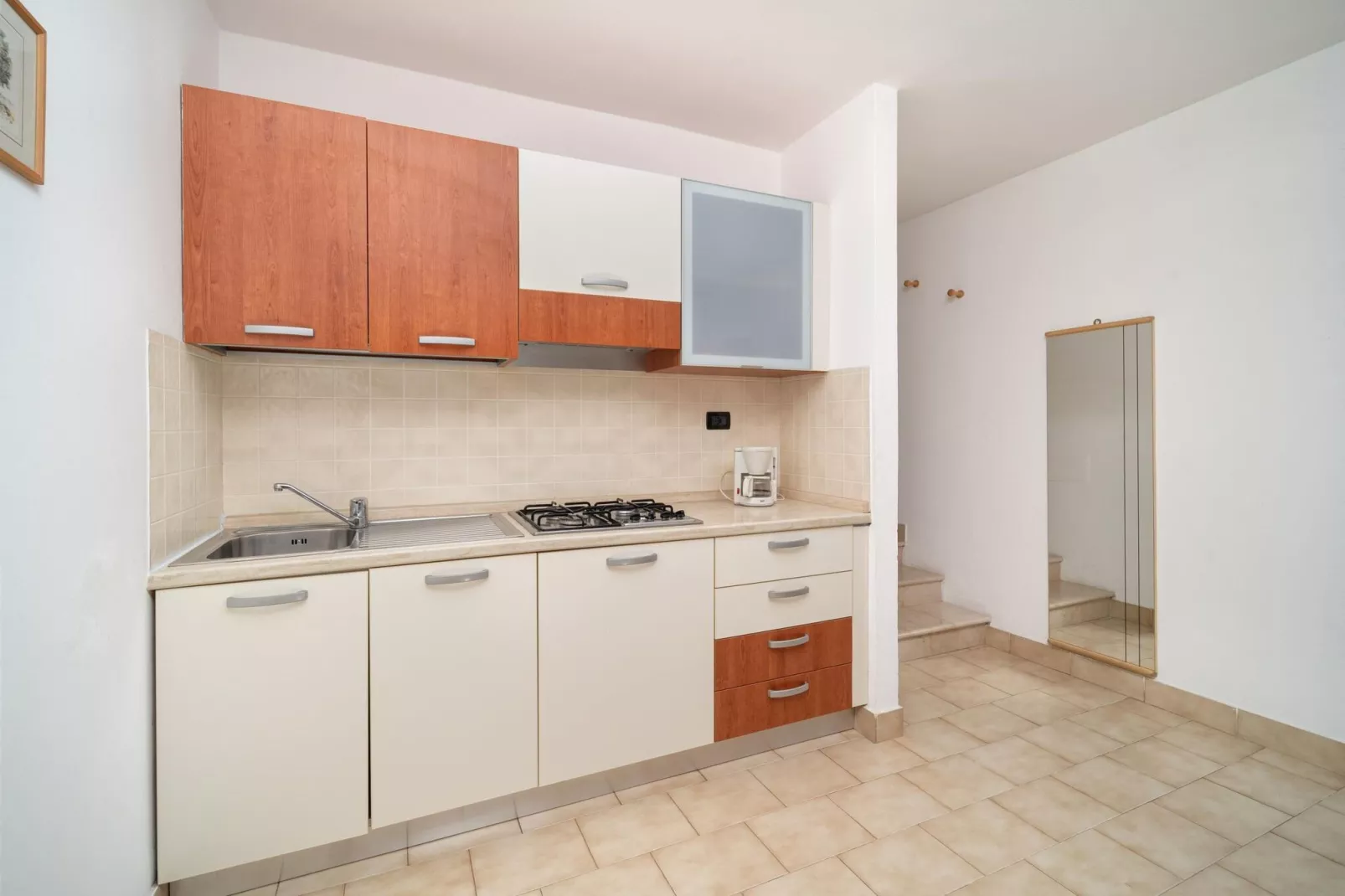 Residence Primera Moniga del Garda 2-Raum/D2 Halbsouterrain-2-Raum/D2 Halbsouterrain-Keuken