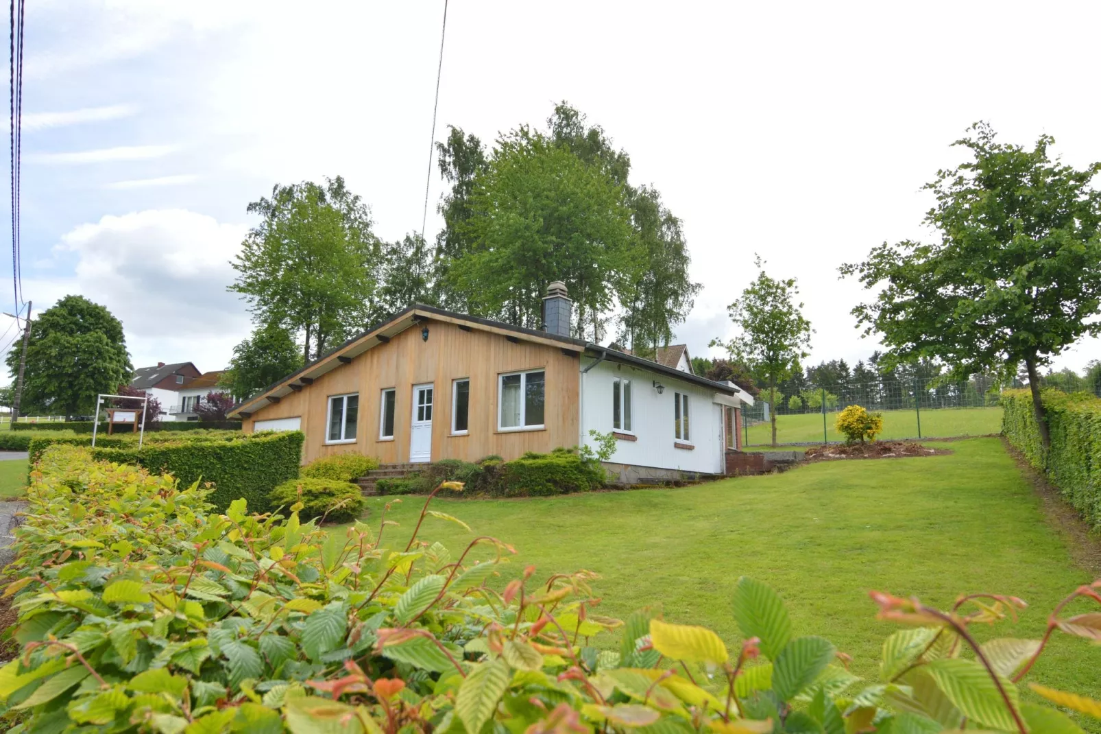 Chalet de la Vallée-Tuinen zomer