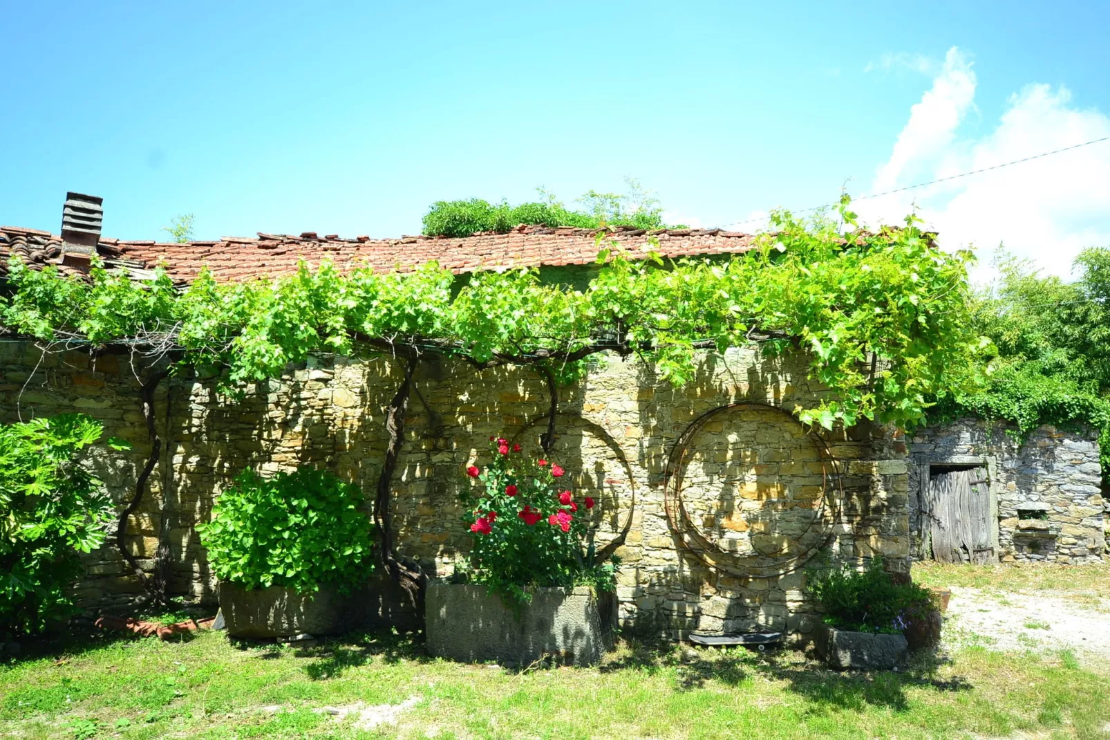 Casa Mazzola-Tuinen zomer