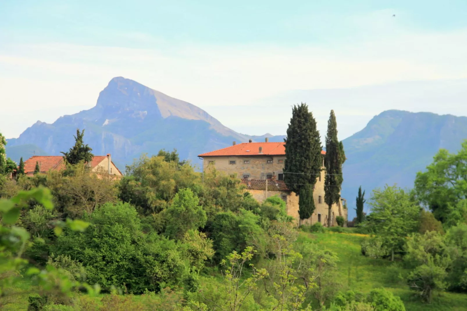 Casa Mazzola-Gebieden zomer 1km