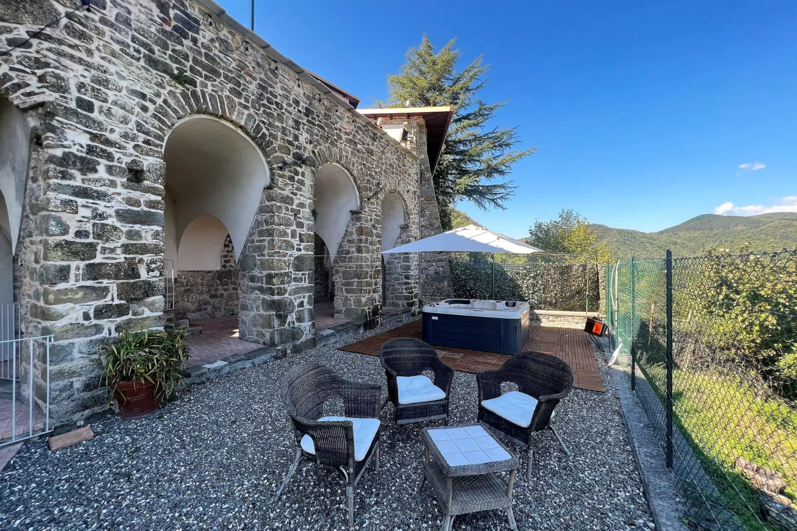 Castello di Argigliano 1-Terrasbalkon