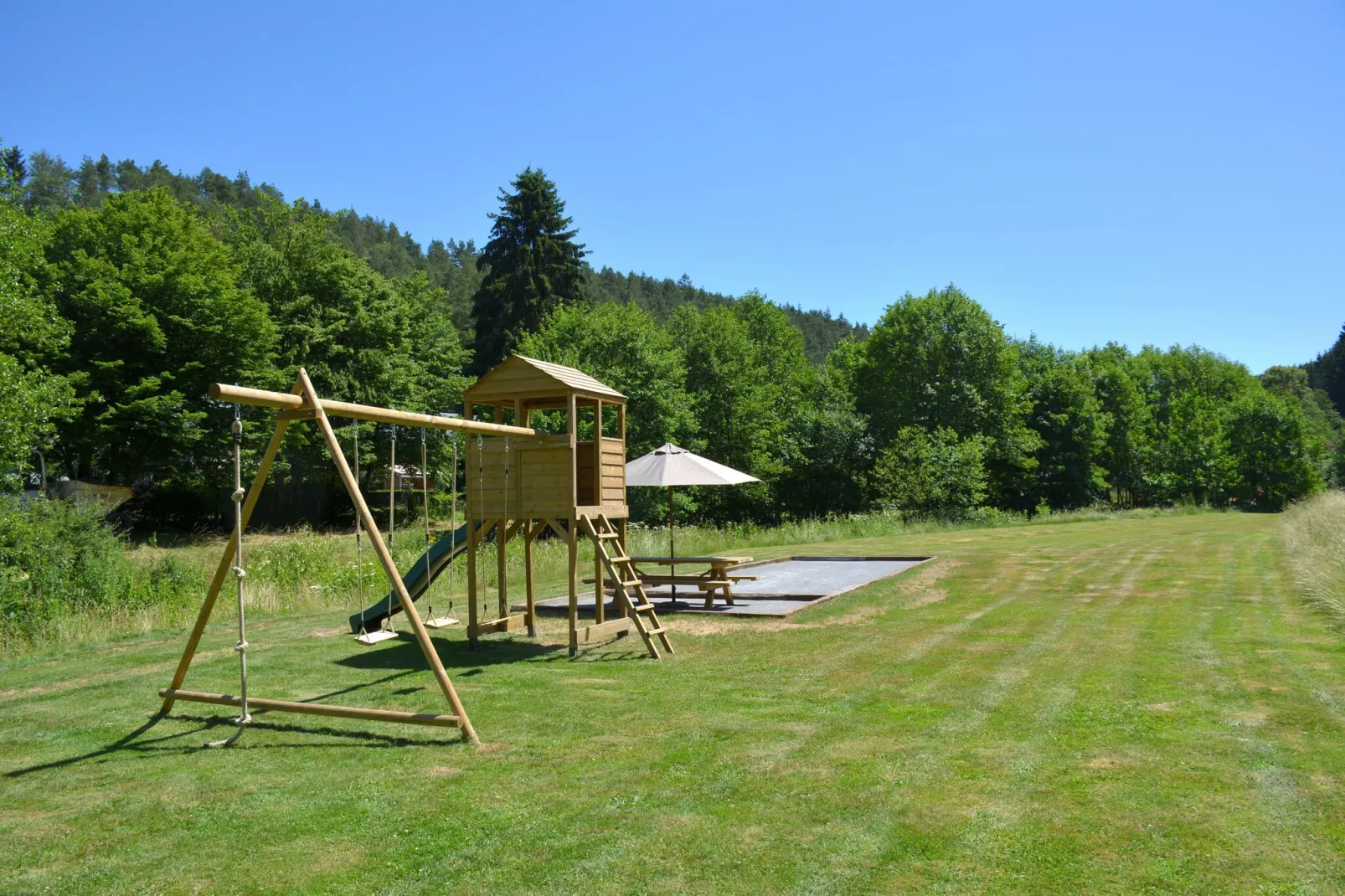 Gîte du Moulin-Tuinen zomer