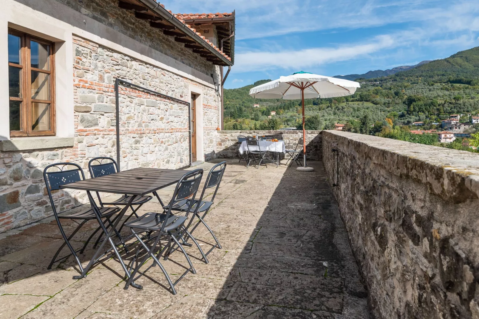 Castello di Argigliano 2-Terrasbalkon