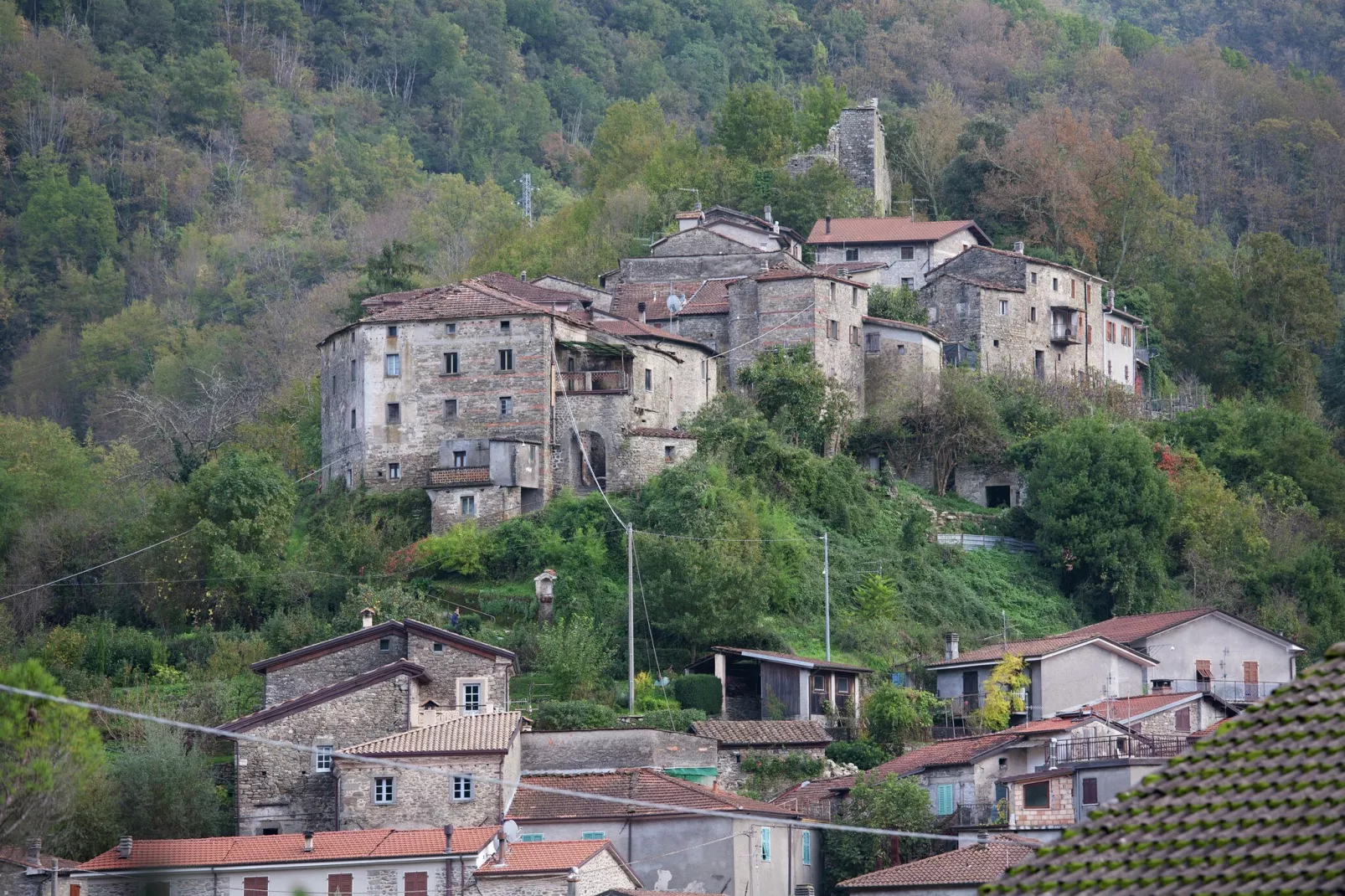 Castello di Argigliano 2-Gebieden zomer 1km