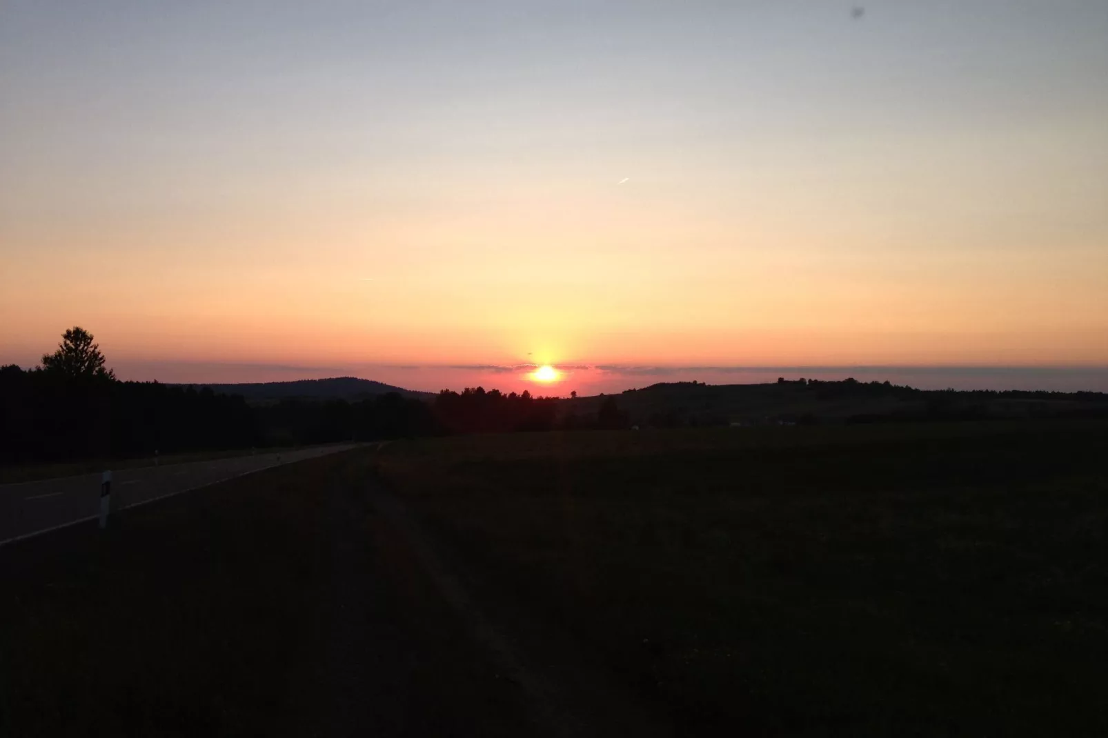 Morgensonne-Gebieden zomer 20km