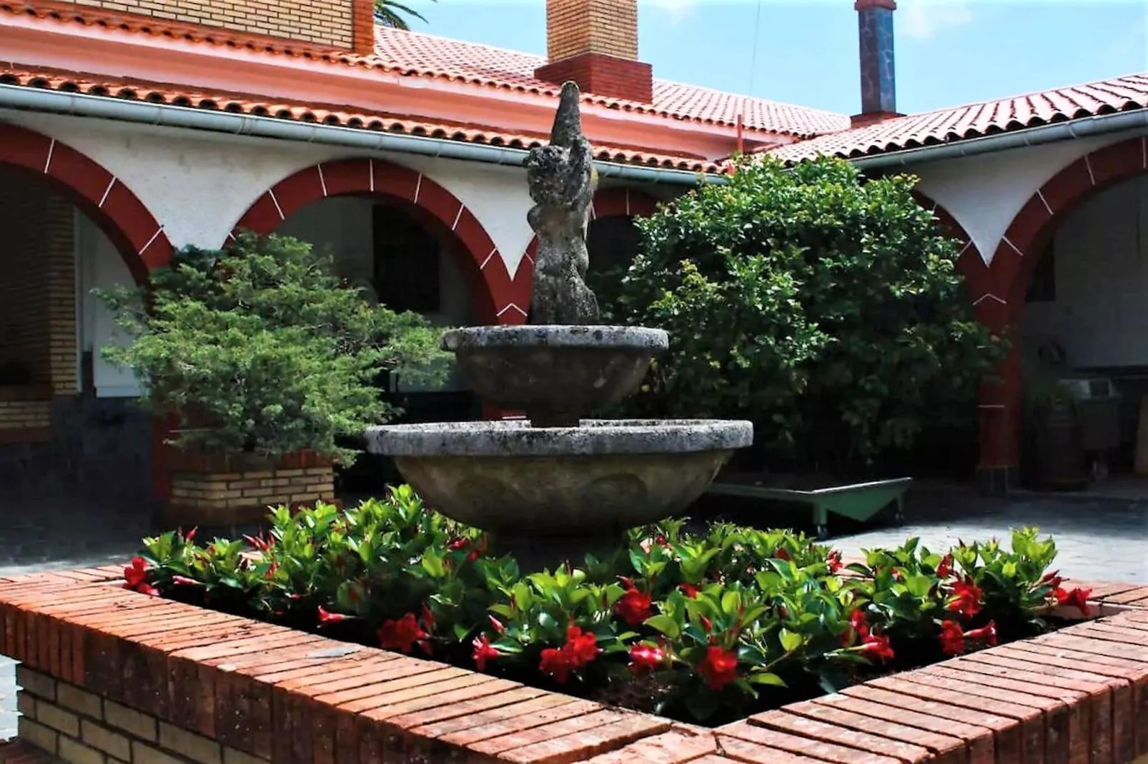 Hacienda Lugar de Sinde-Tuinen zomer