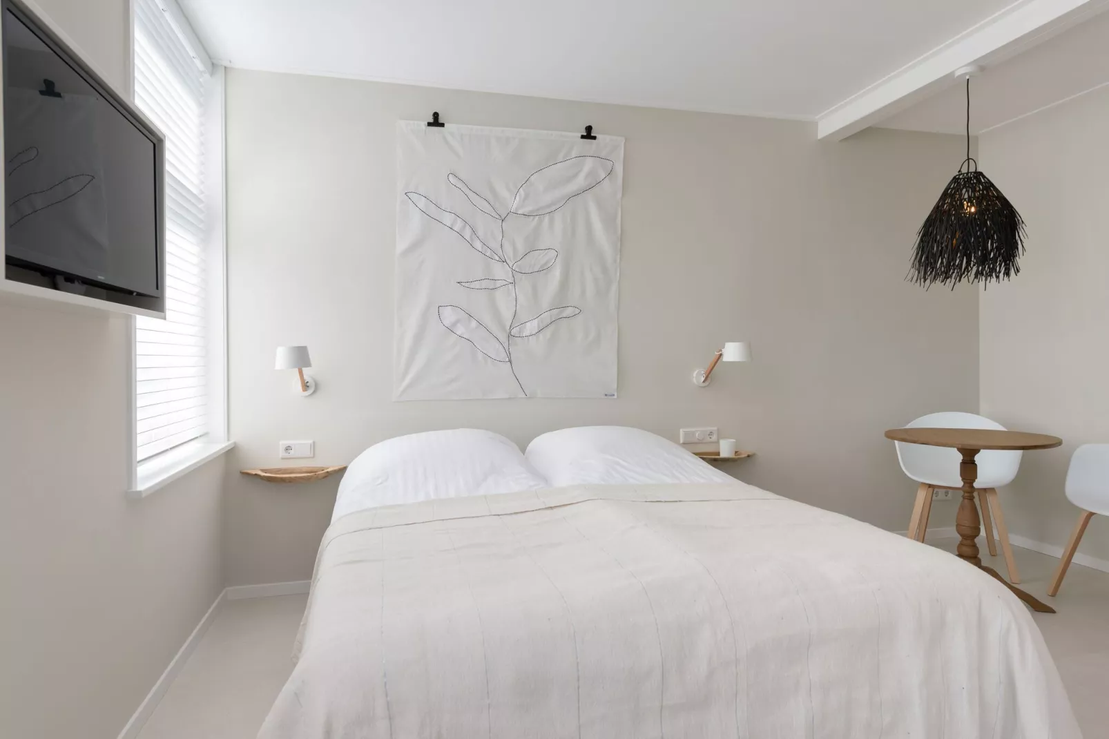 Slow living Suite 2 Oostkapelle-Slaapkamer