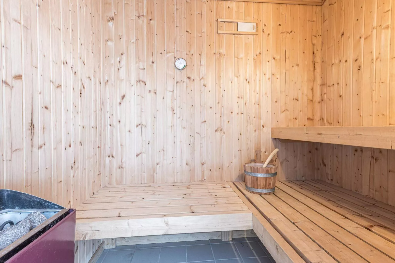 6 persoons vakantie huis in Hemmet-Sauna