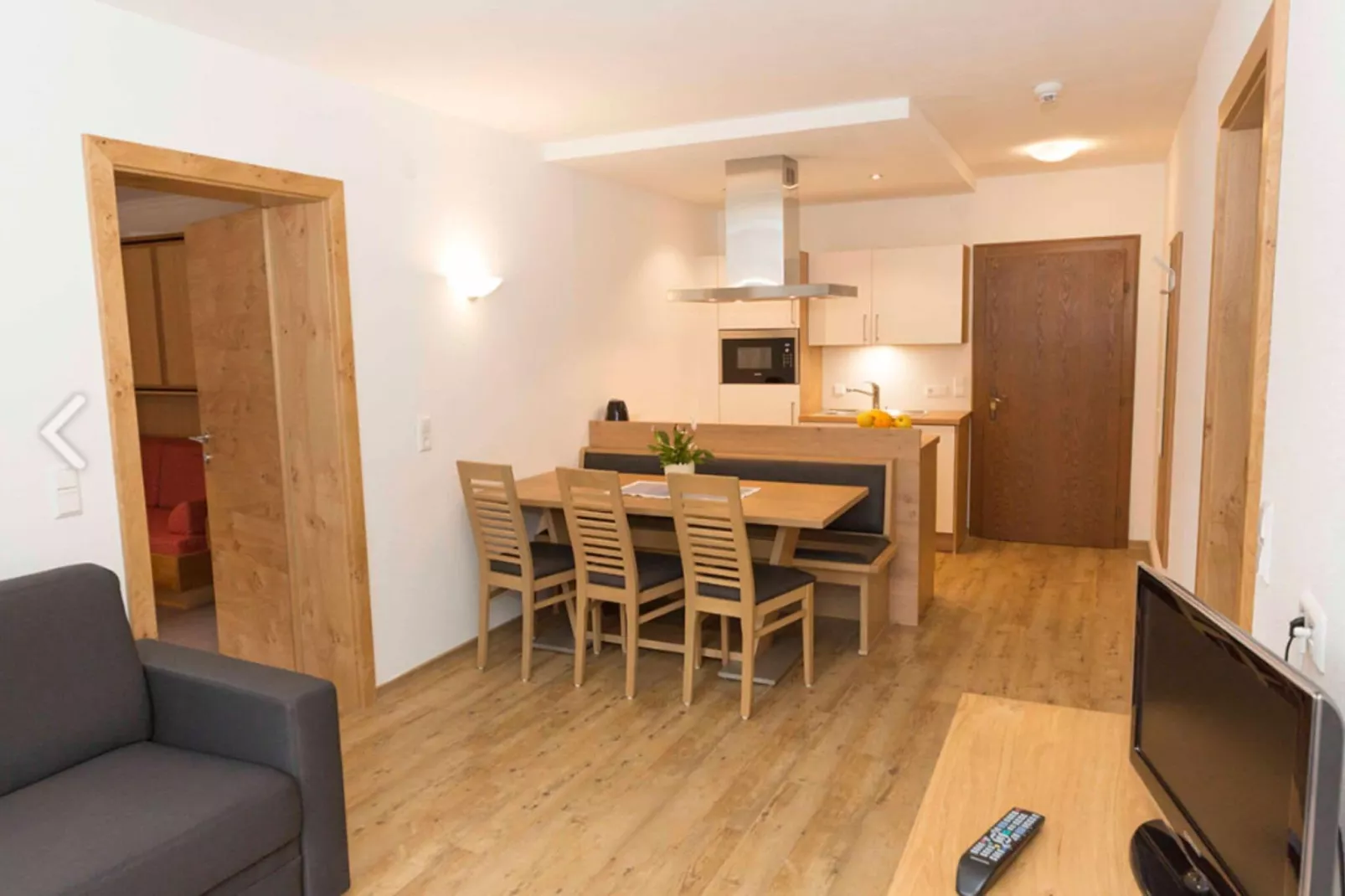 Hubergut - Ferienwohnung Anna-Woonkamer