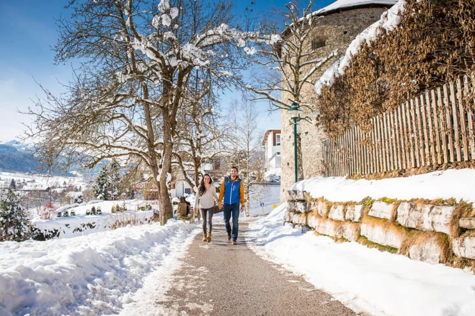 Hubergut - Ferienwohnung Anna-Gebied winter 1km
