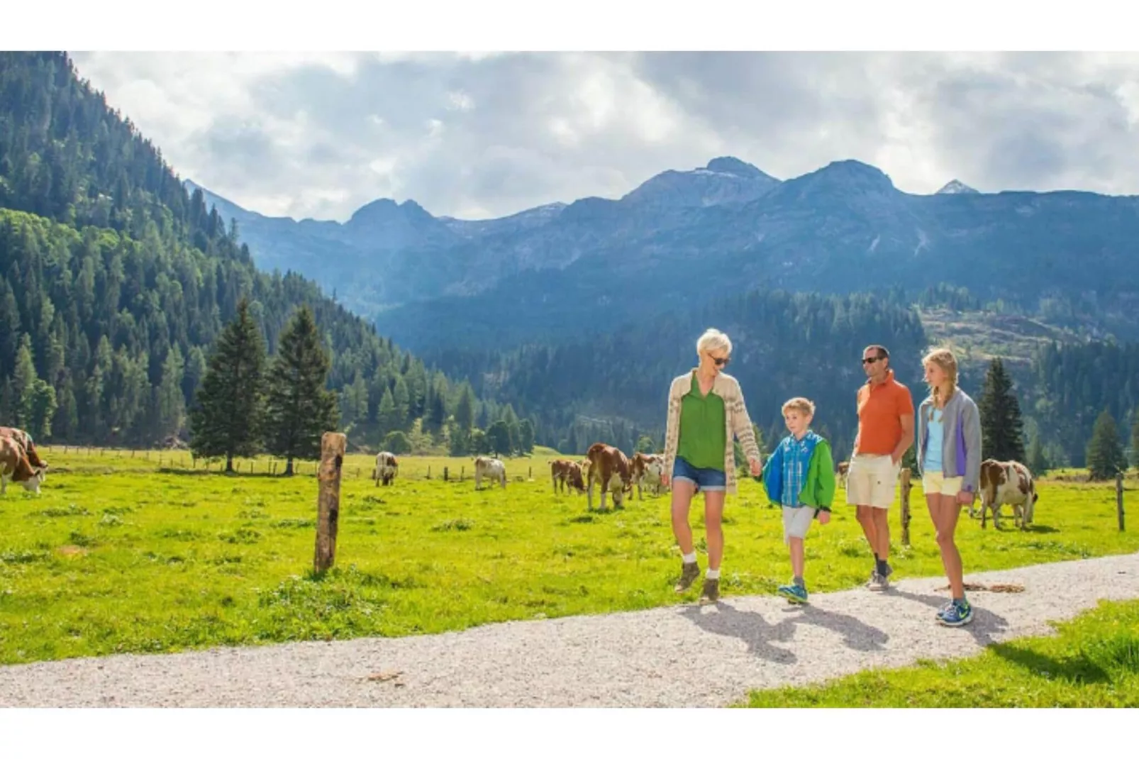 Hubergut - Ferienwohnung Anna-Gebieden zomer 5km
