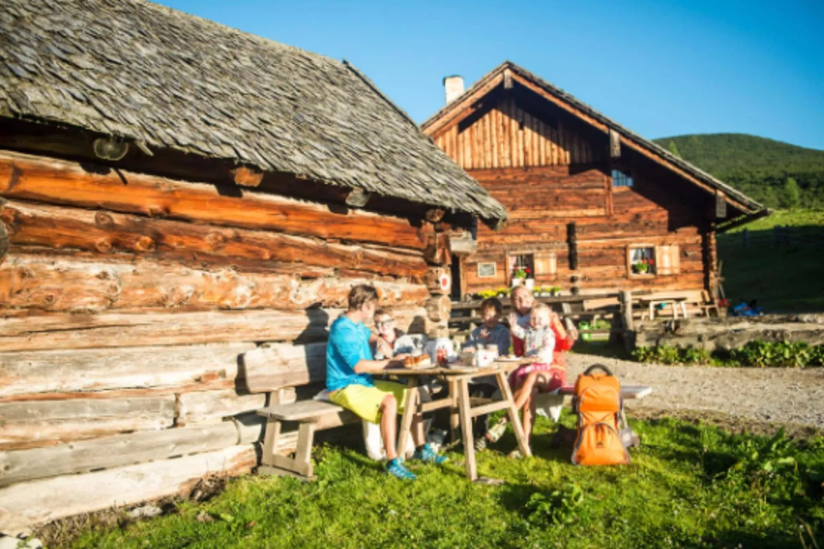 Hubergut - Ferienwohnung Anna-Gebieden zomer 5km