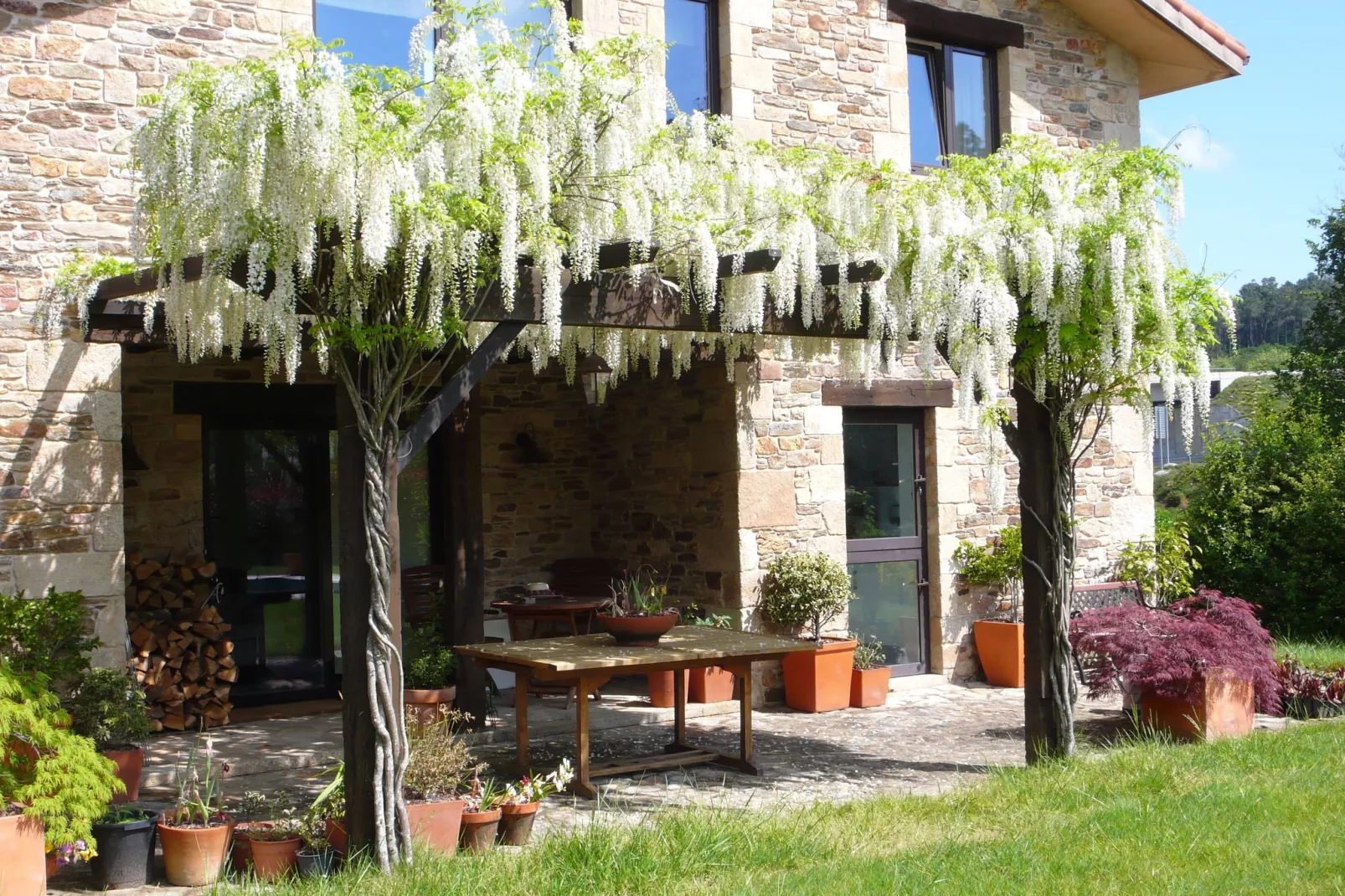 Casa Santiago de Compostela-Uitzicht zomer