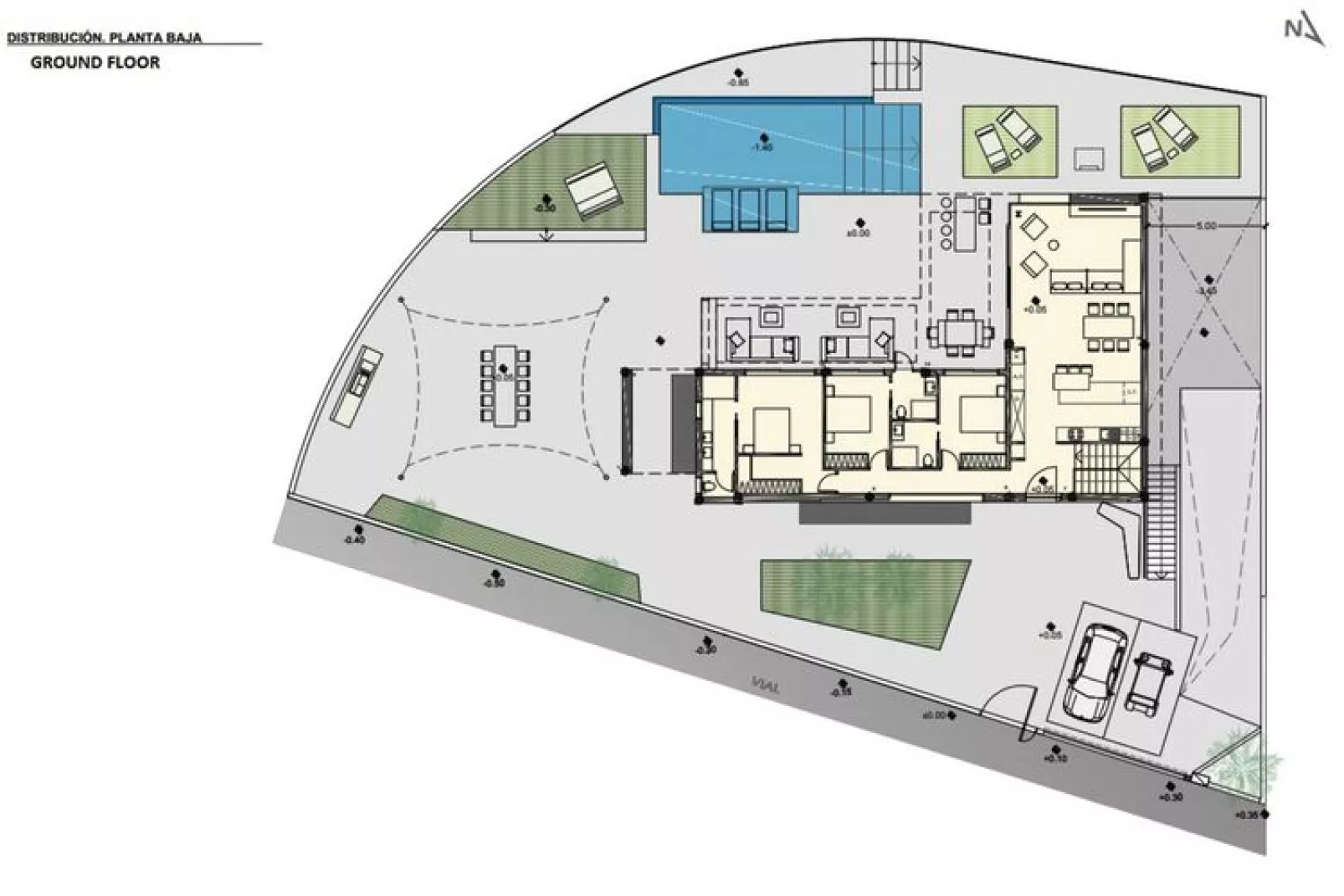 Sunset Villa Maspalomas / 1-8 personas-Plattegrond