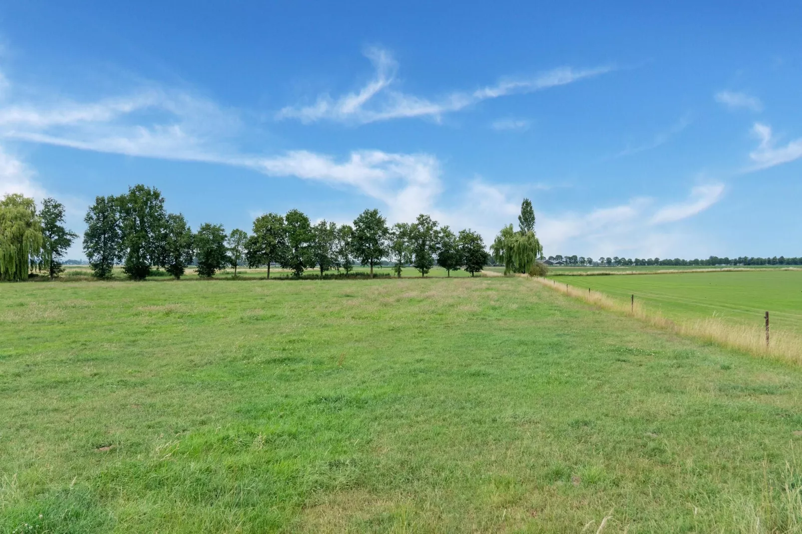 Hoeve Grenszicht-Gebieden zomer 5km