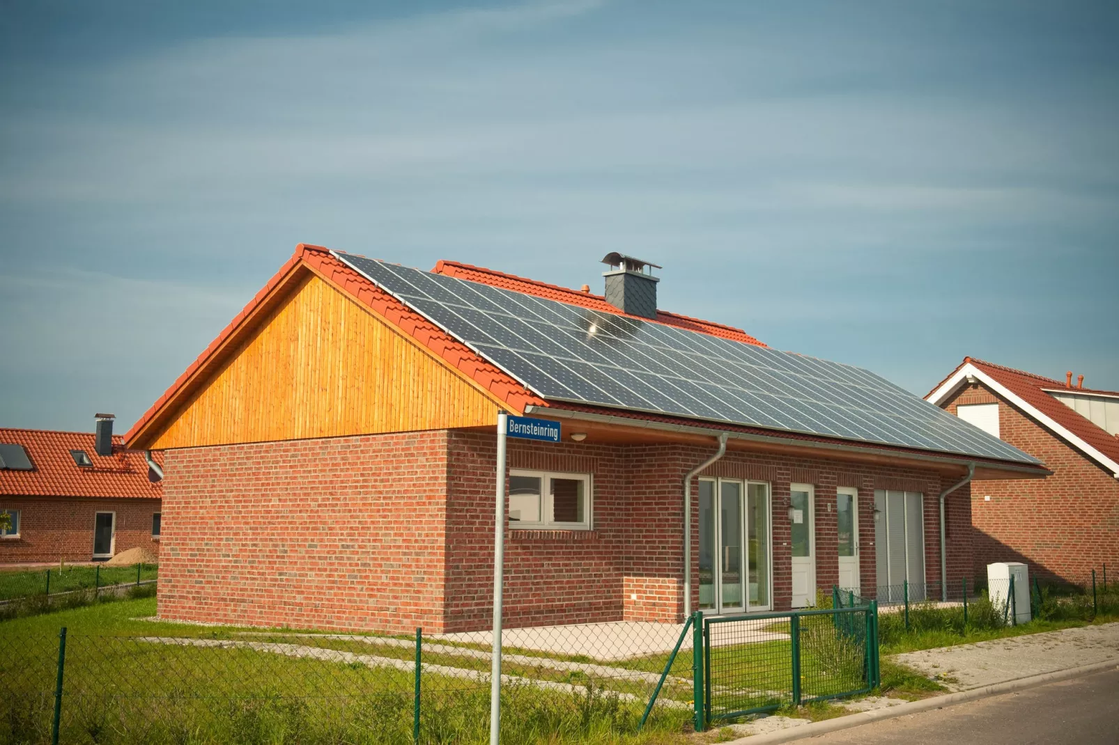 Feriendoppelhaus Bernsteinring Z1-Buitenkant zomer