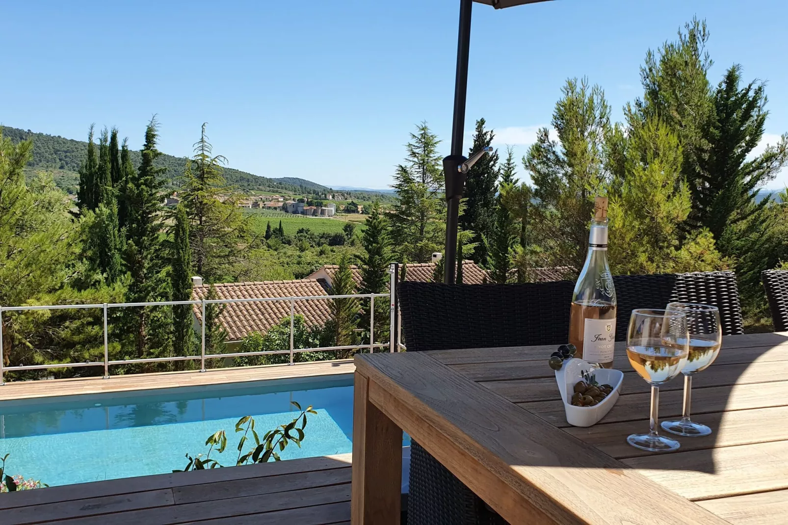 La Garrigue-Terrasbalkon