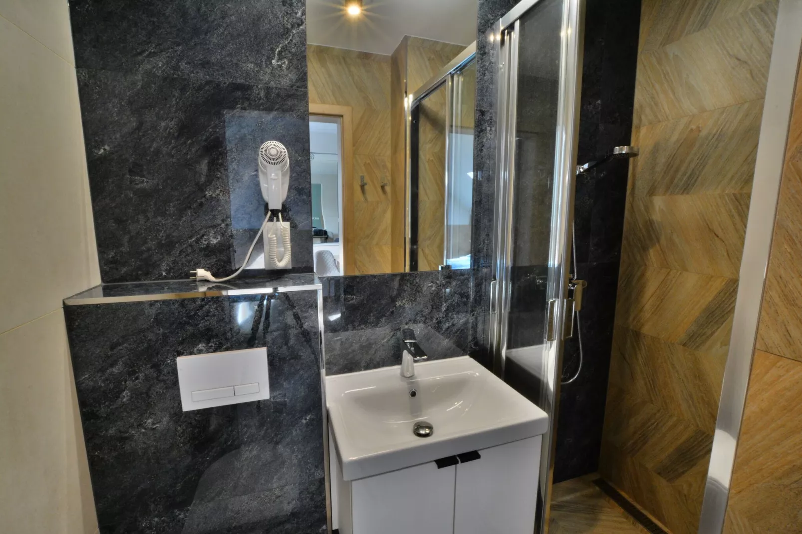 Apartament Nr 2 2-osobowy 20 m2 Ustronie Morskie-Badkamer