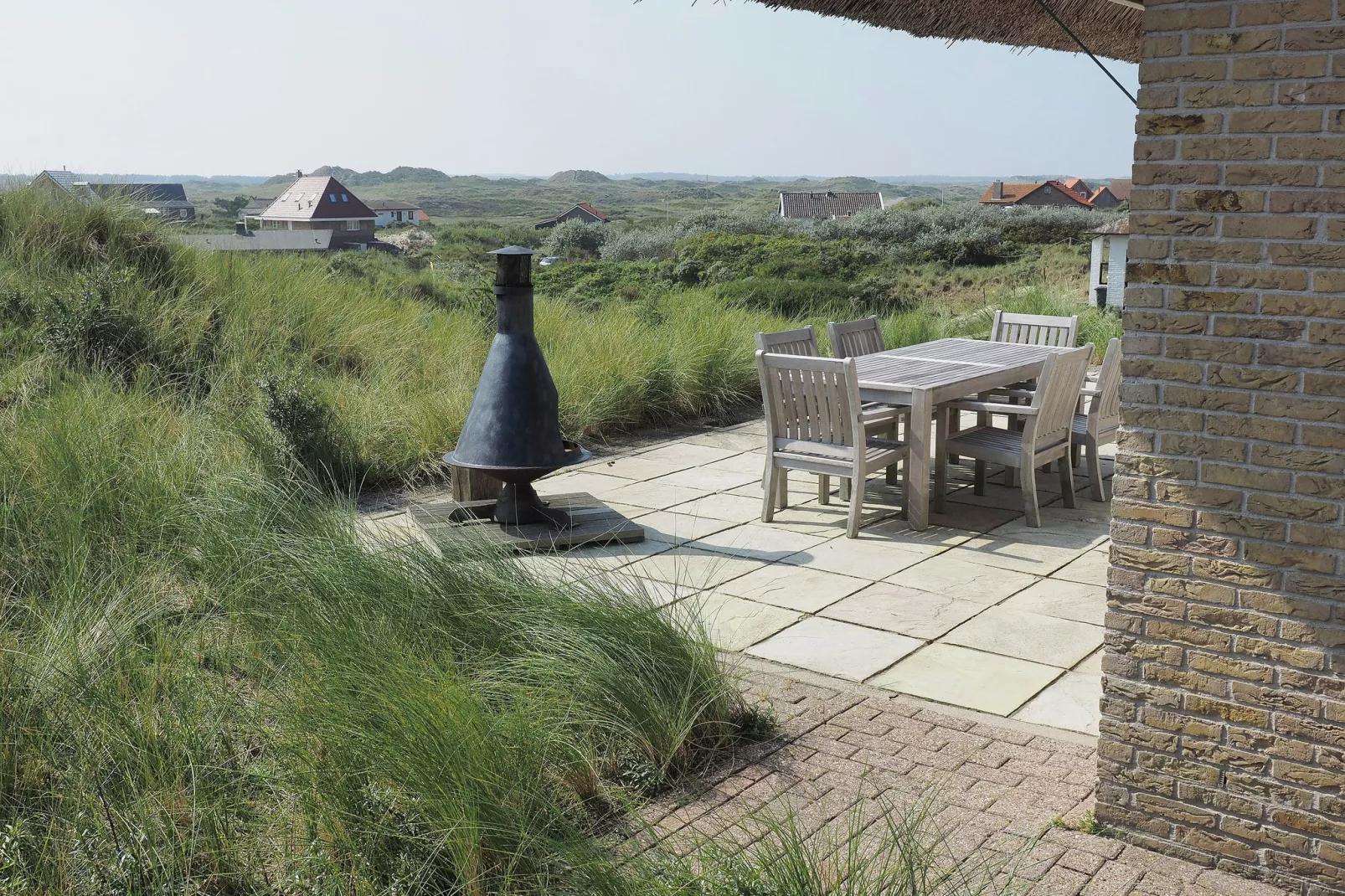 Duindroom op Terschelling-Terrasbalkon