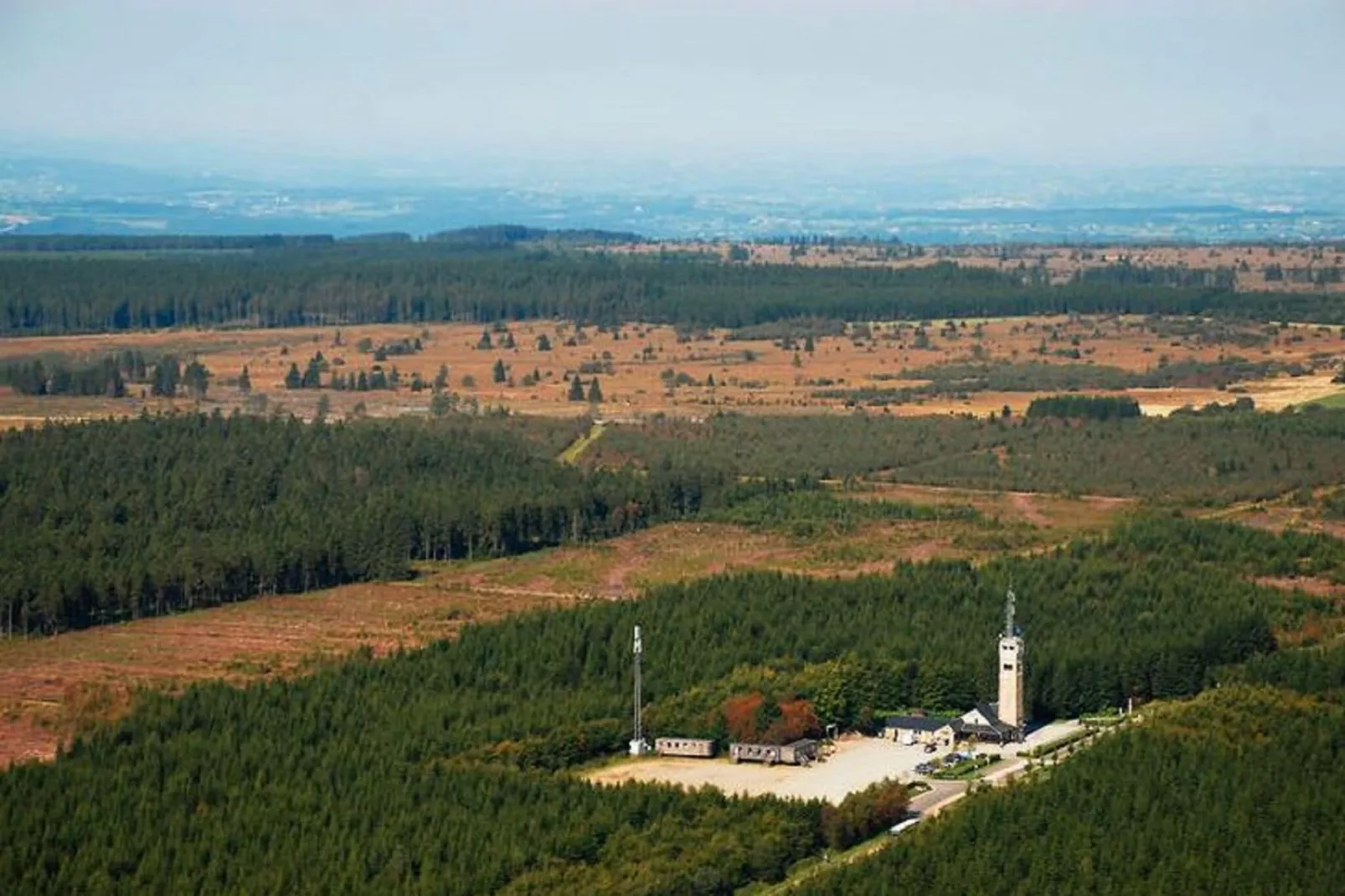 Thermae-Gebieden zomer 5km