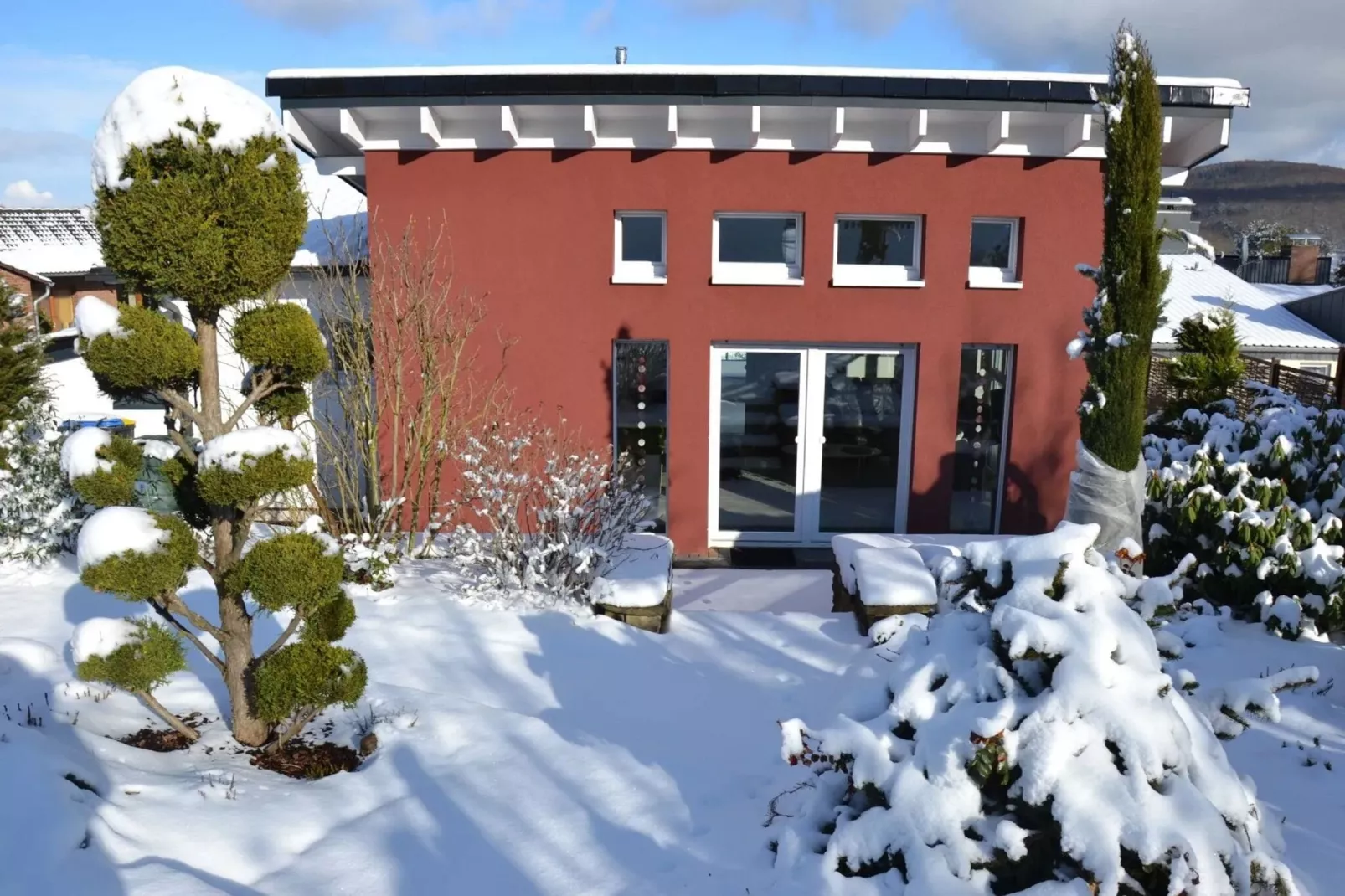 Ferienhaus Zeitraum-Exterieur winter