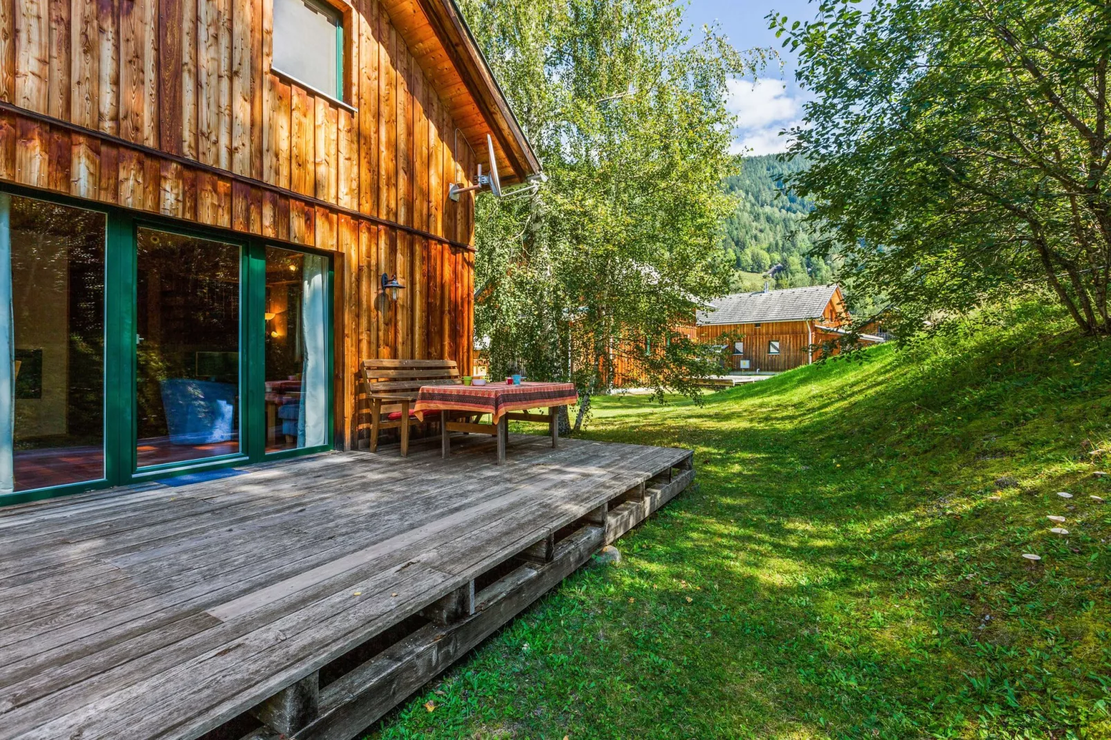 Chalet4You-Tuinen zomer