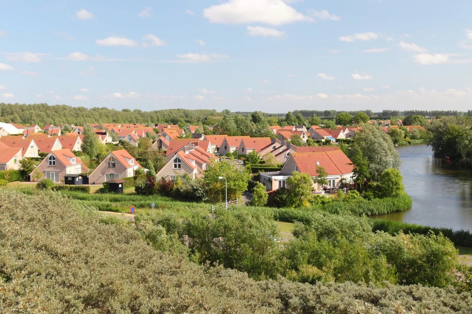 Vakantiepark Zeebad 4-Gebieden zomer 1km