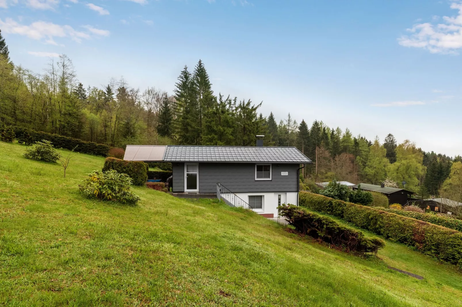 Ferienhaus Steinbach-Hallenberg-Tuinen zomer