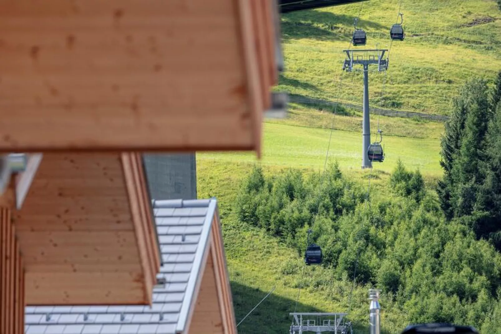 Chalets Bergeralm, Steinach am Brenner-Wellness Chalet XL - 8 Personen-Uitzicht zomer