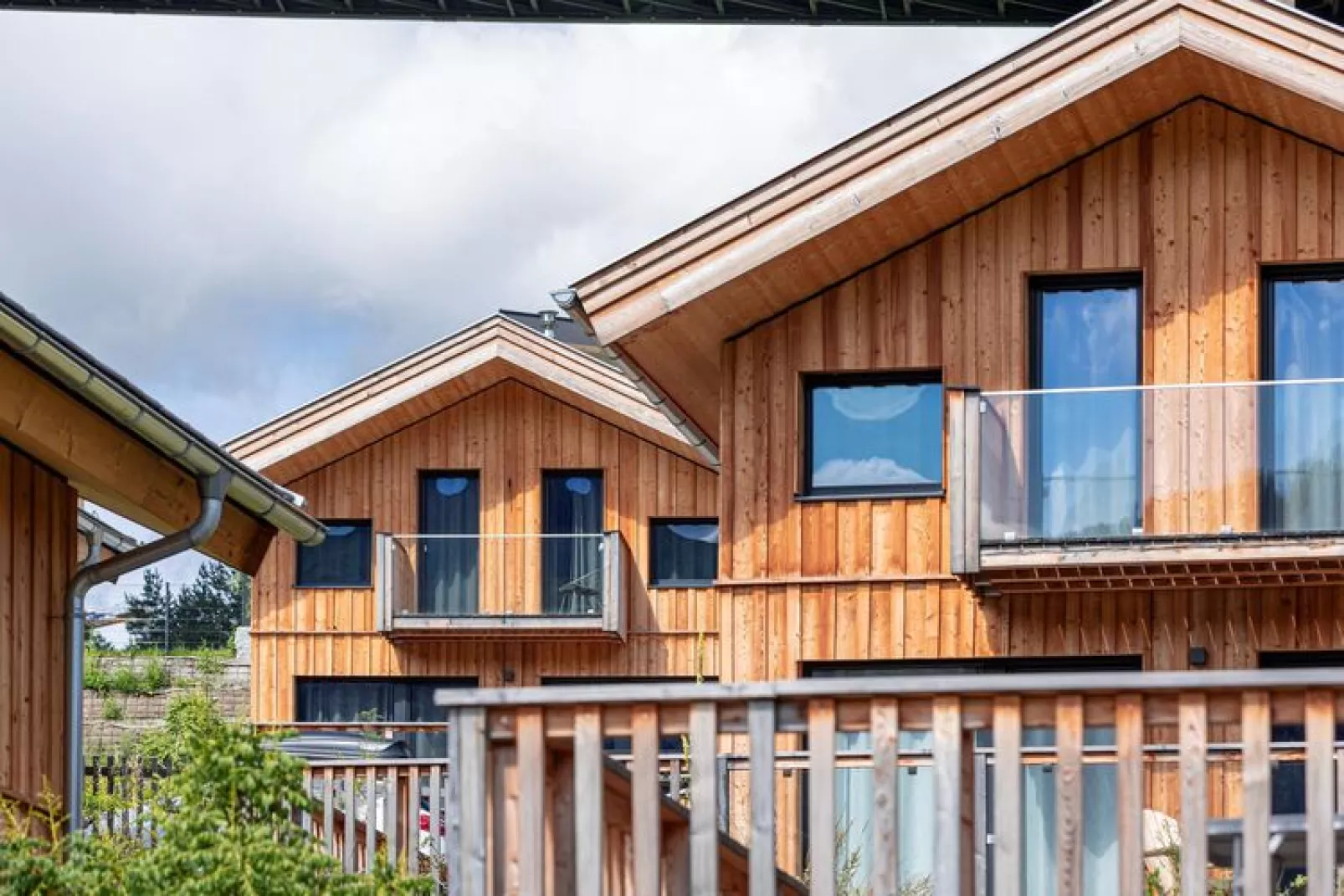 Chalets Bergeralm, Steinach am Brenner-Wellness Chalet XL - 8 Personen-Buitenkant zomer