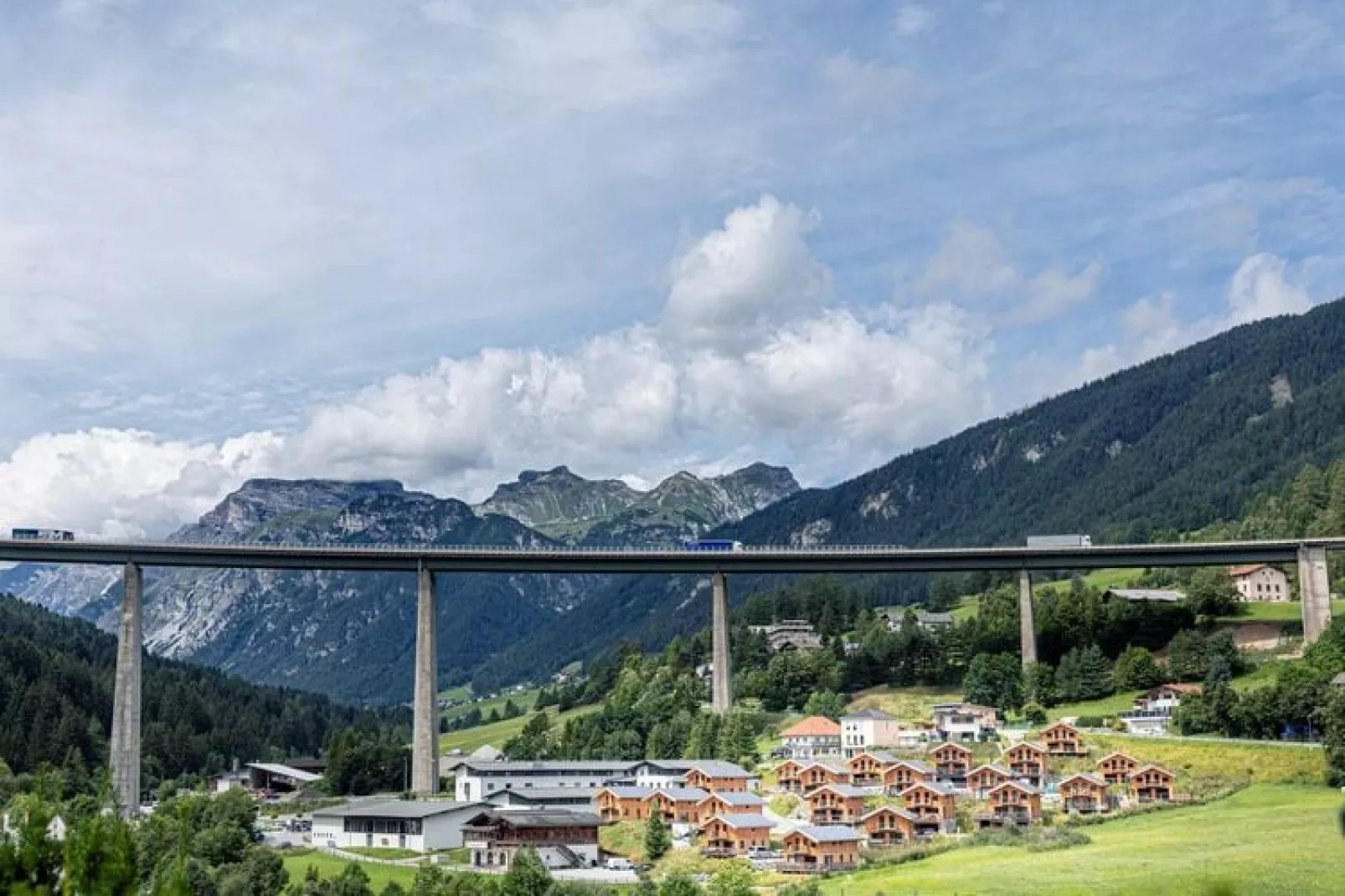 Chalets Bergeralm, Steinach am Brenner-Wellness Chalet XL - 8 Personen-Uitzicht zomer