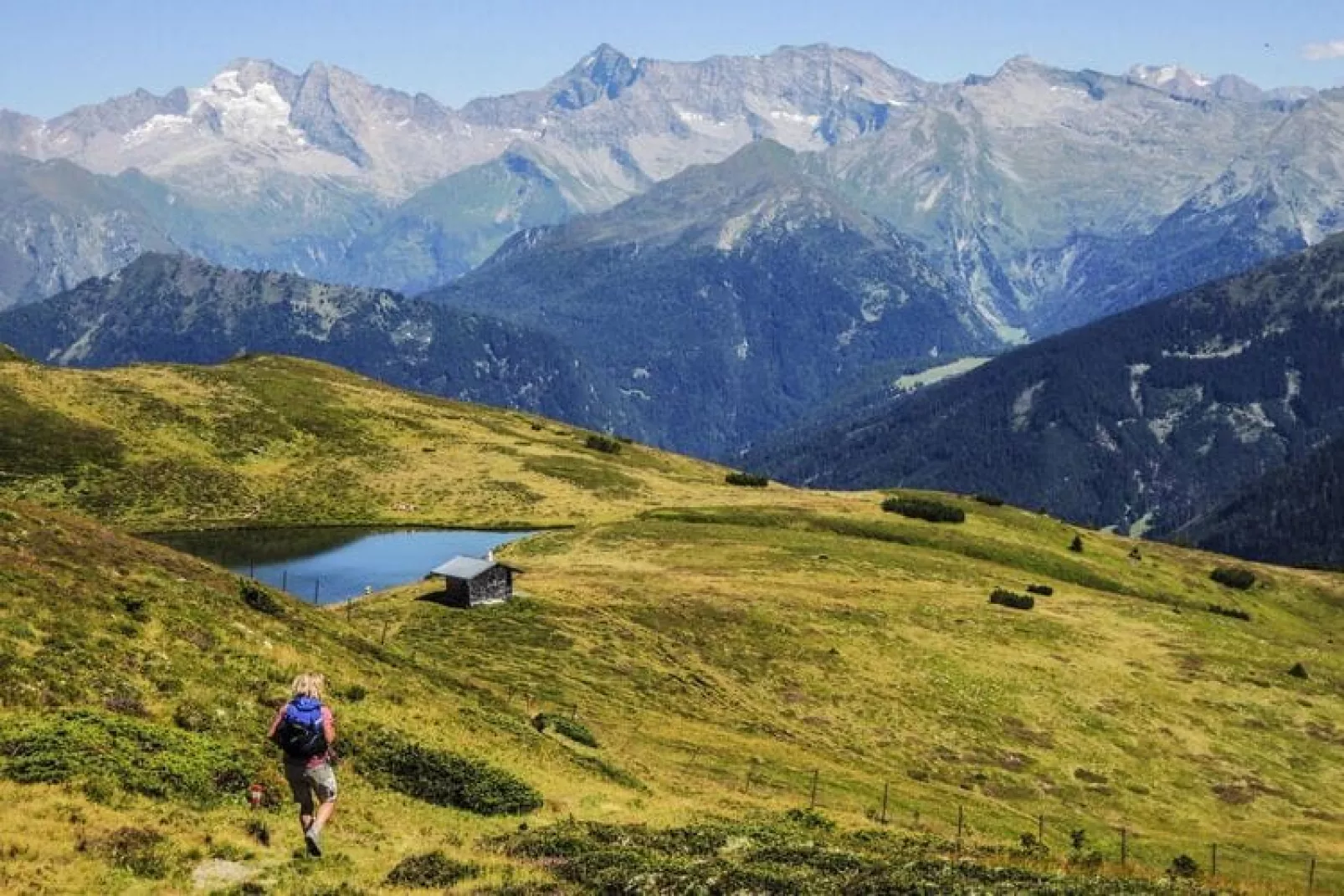 Chalets Bergeralm, Steinach am Brenner-Wellness Chalet XL - 8 Personen-Uitzicht zomer