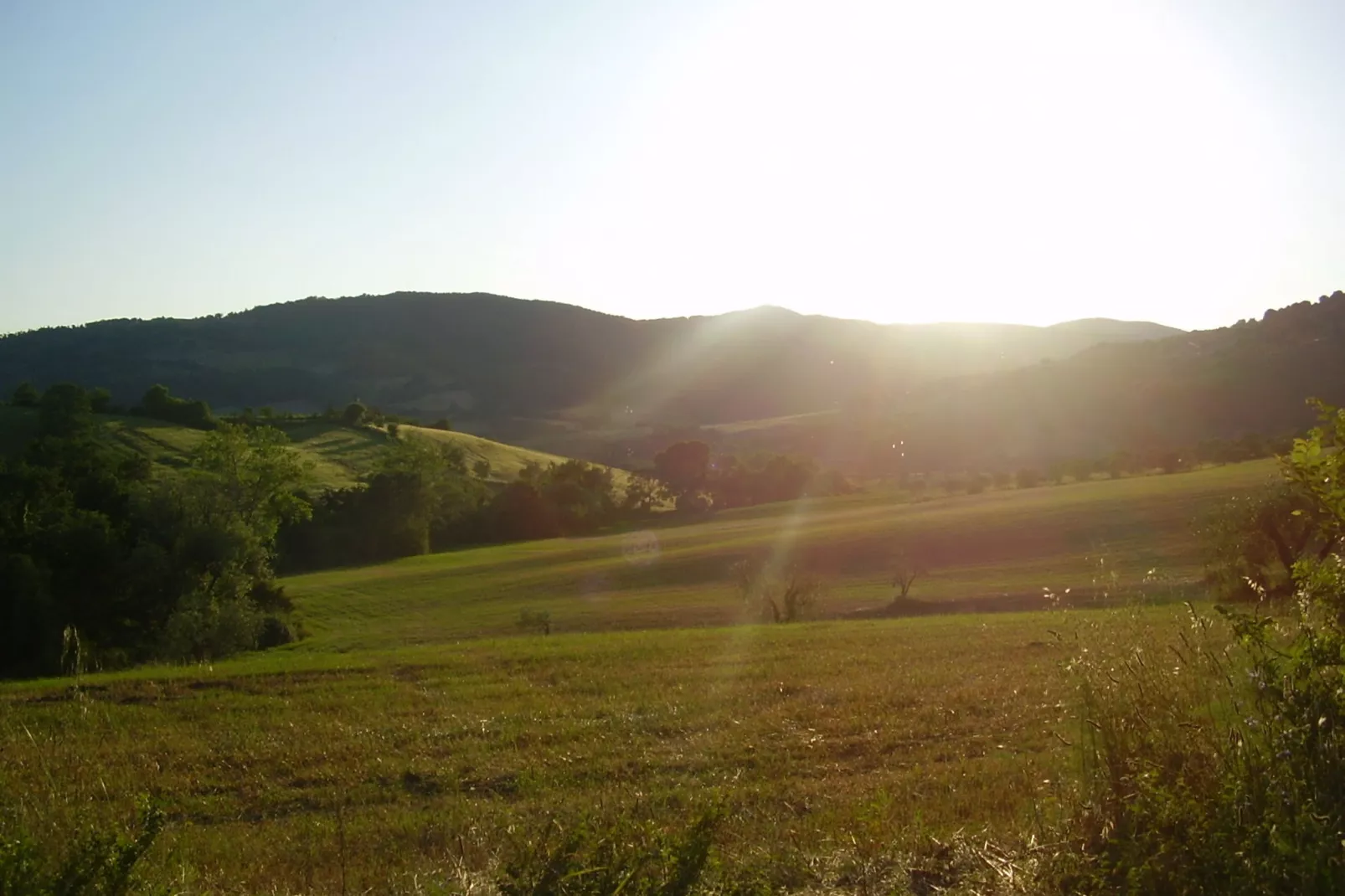 Il Camino-Gebieden zomer 20km