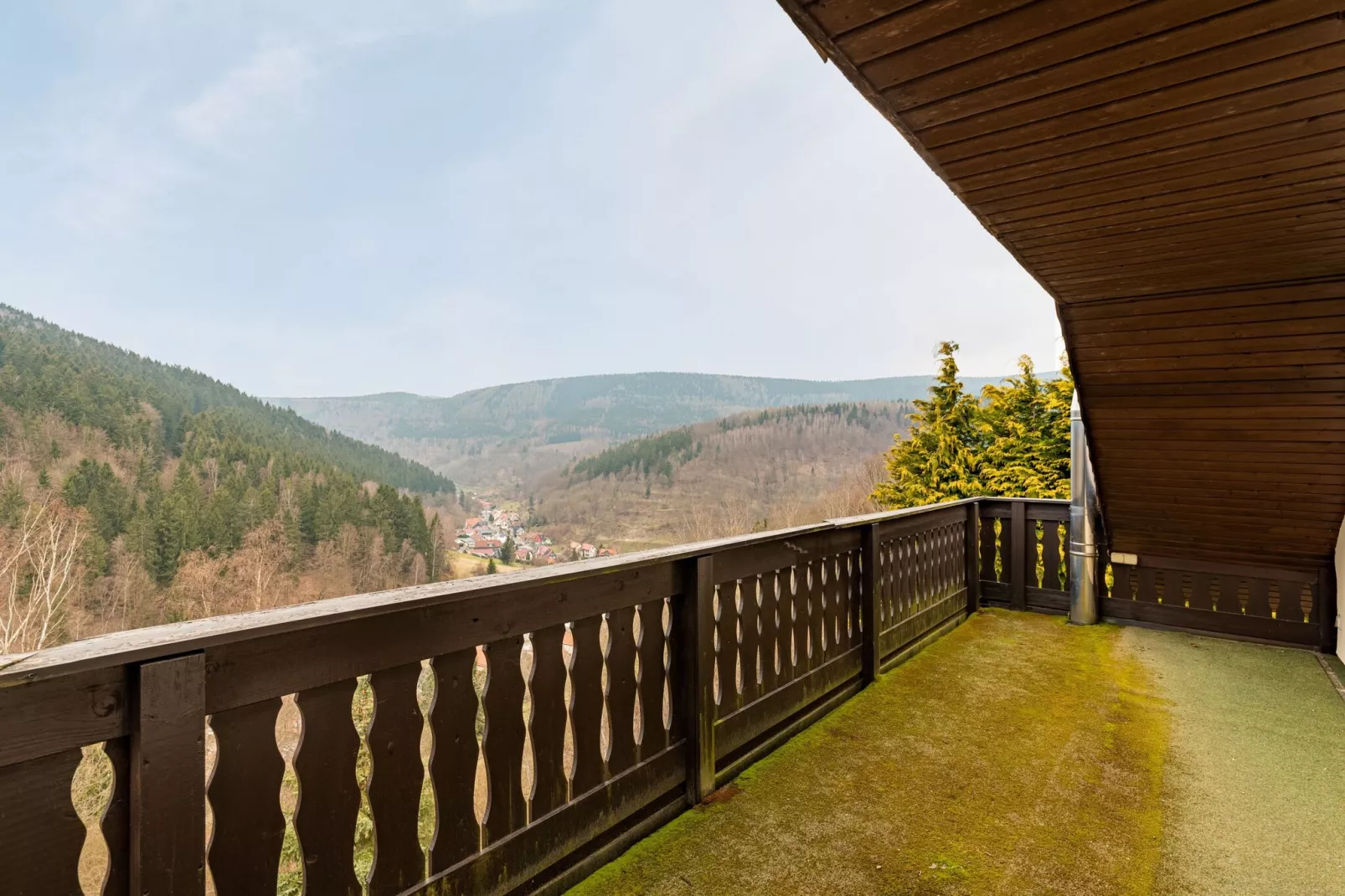 Ferienhaus Unterschönau-Uitzicht zomer