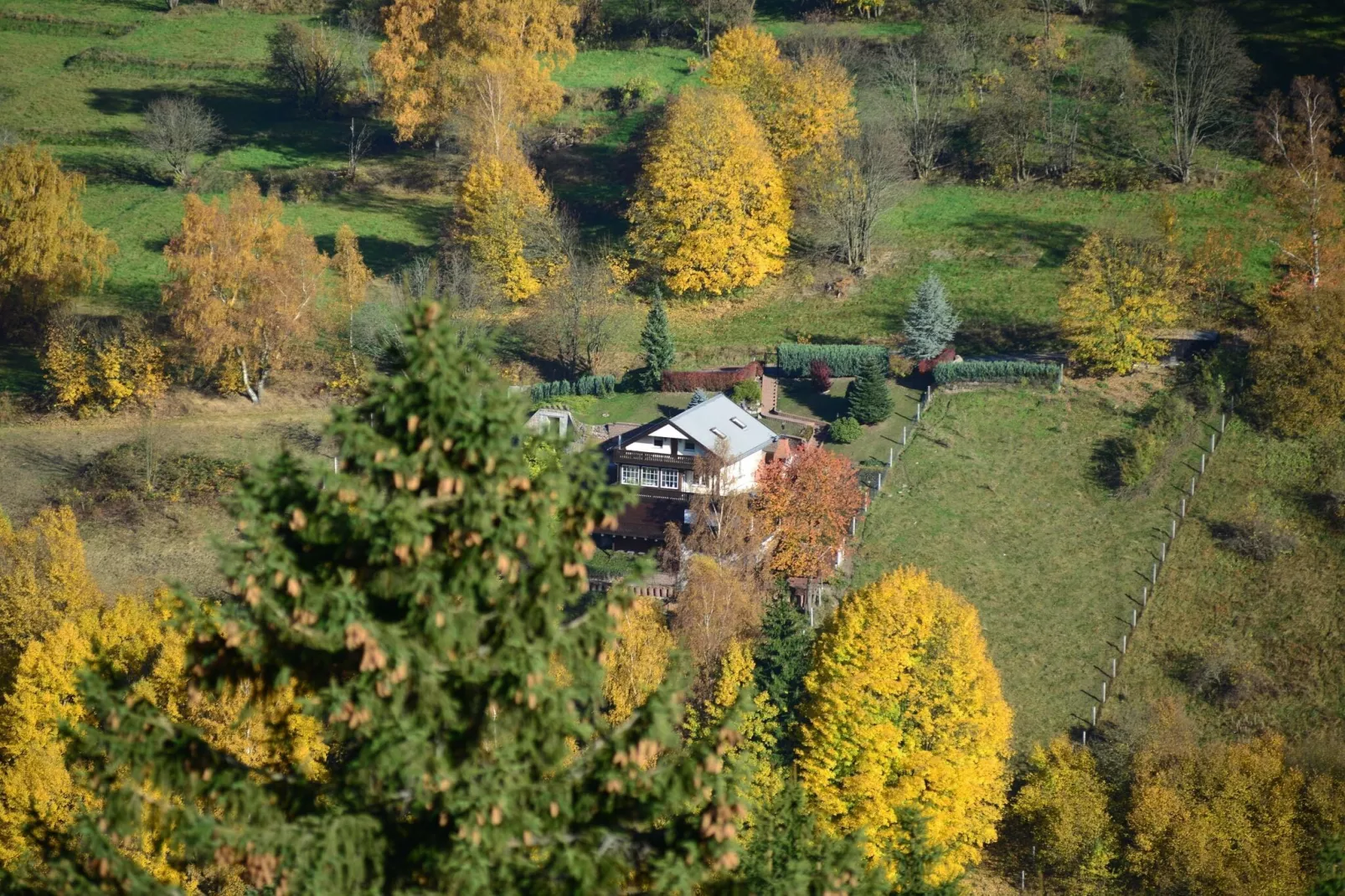 Ferienhaus Unterschönau-Gebieden zomer 5km