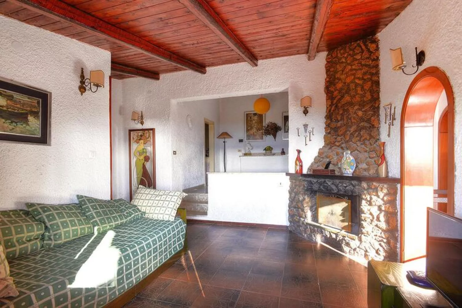 Holiday home, Fontane Bianche-Villa Tanah-Lot-Woonkamer