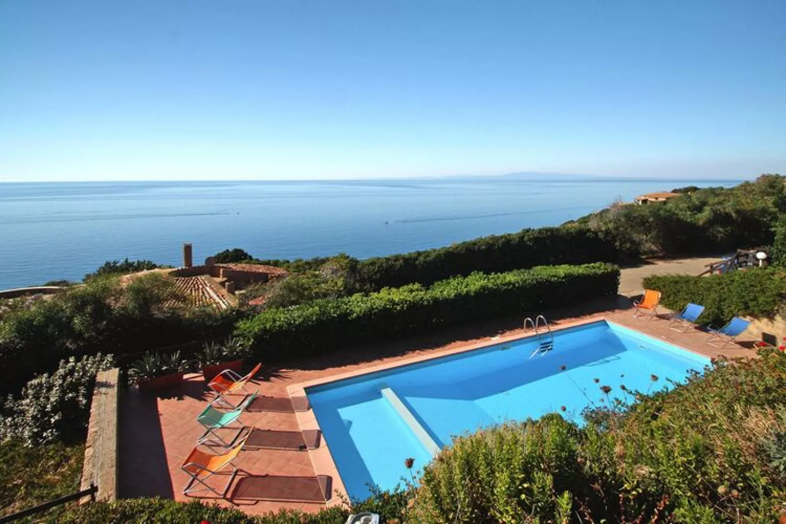 Holiday resort, Costa Paradiso-Villino trilo piscina-Zwembad