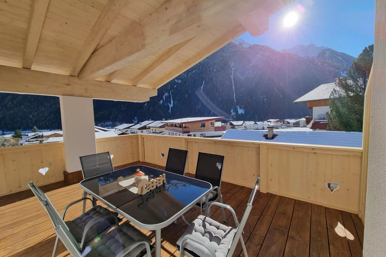 Haus Alpenpanorama-Terrasbalkon