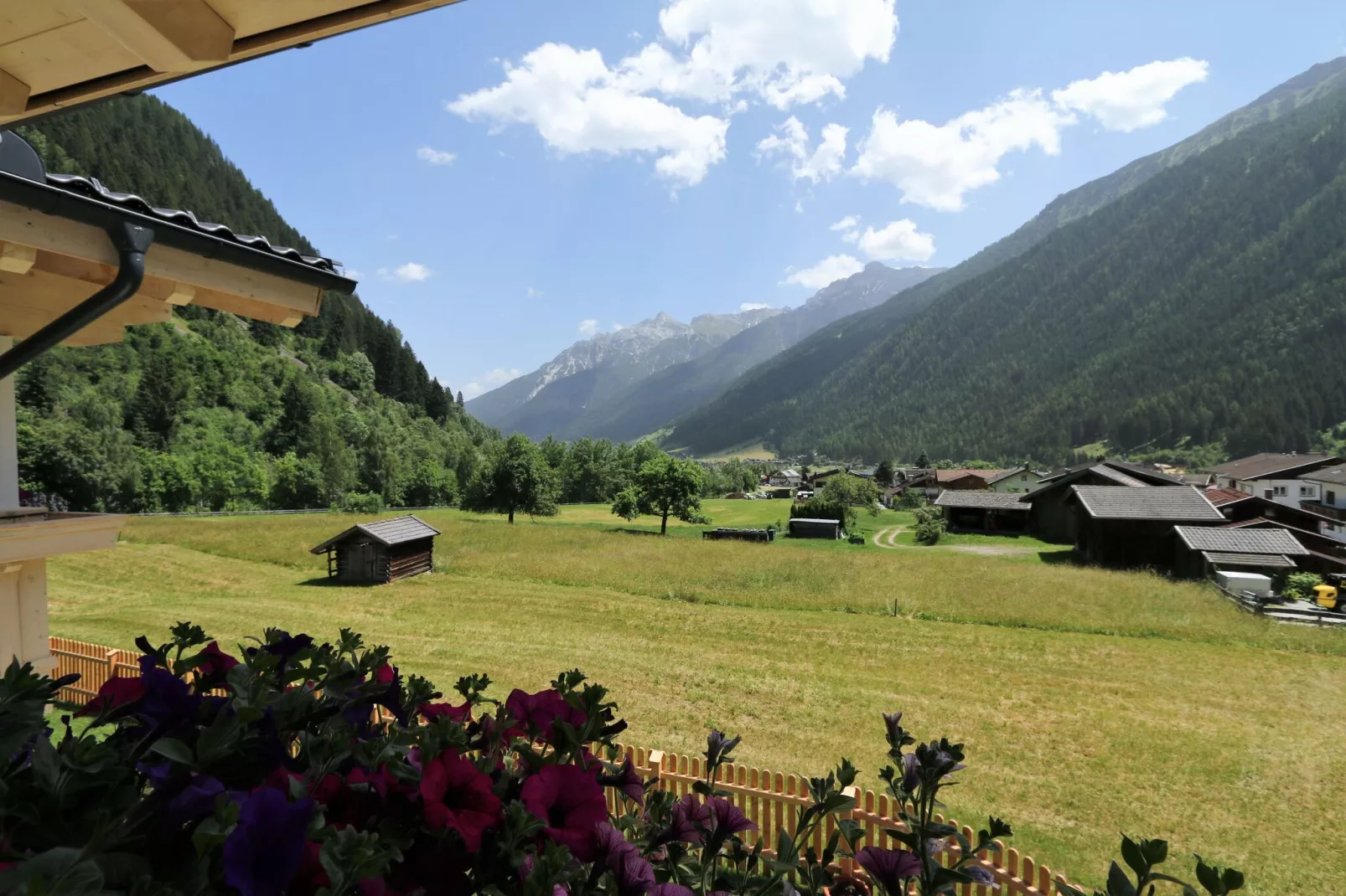 Haus Alpenpanorama-Uitzicht zomer