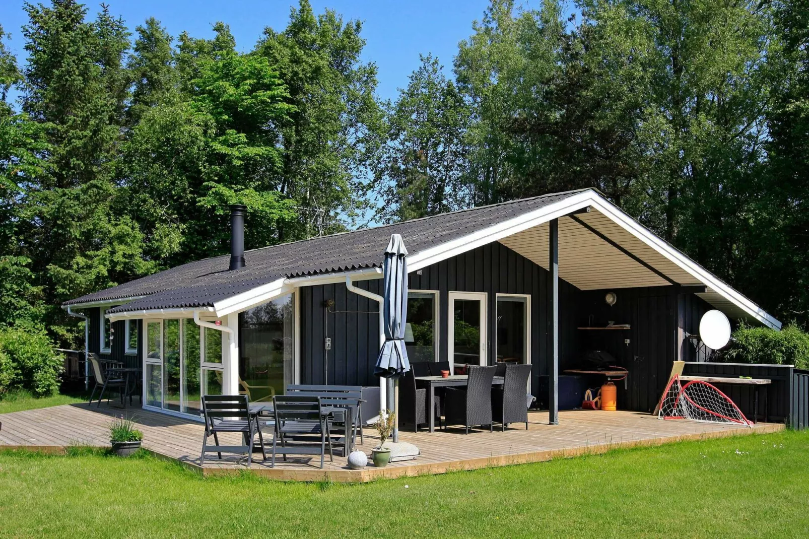 Inspirerend vakantiehuis in Jutland met terras