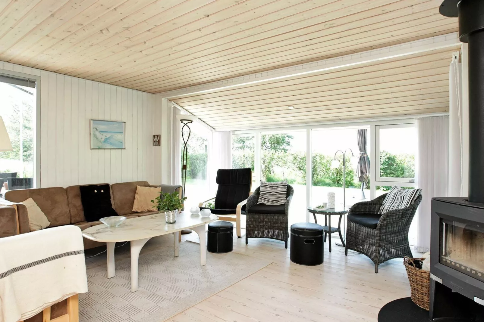 Inspirerend vakantiehuis in Jutland met terras-Binnen