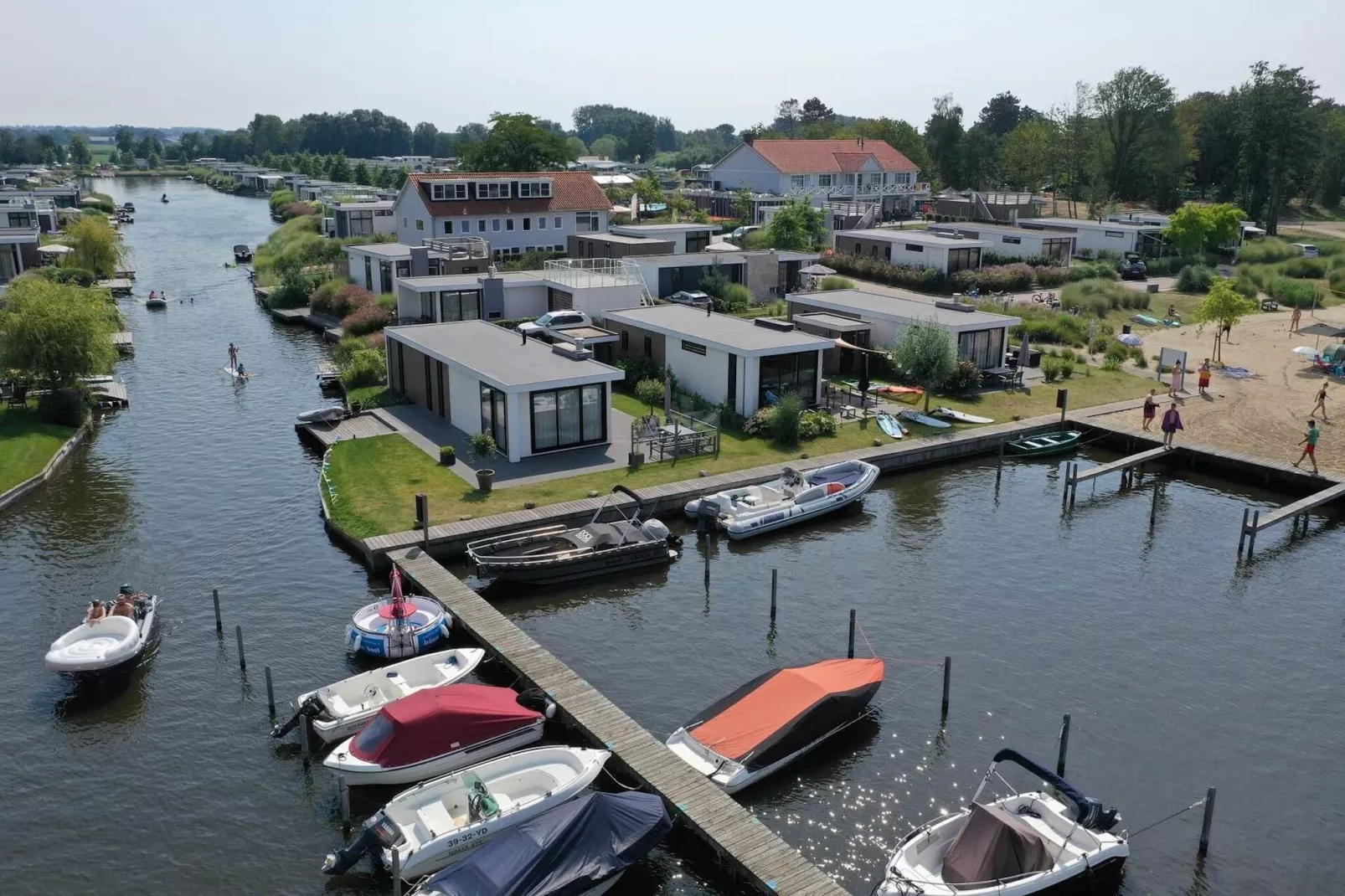 Resort Veluwemeer 6-Gebieden zomer 1km