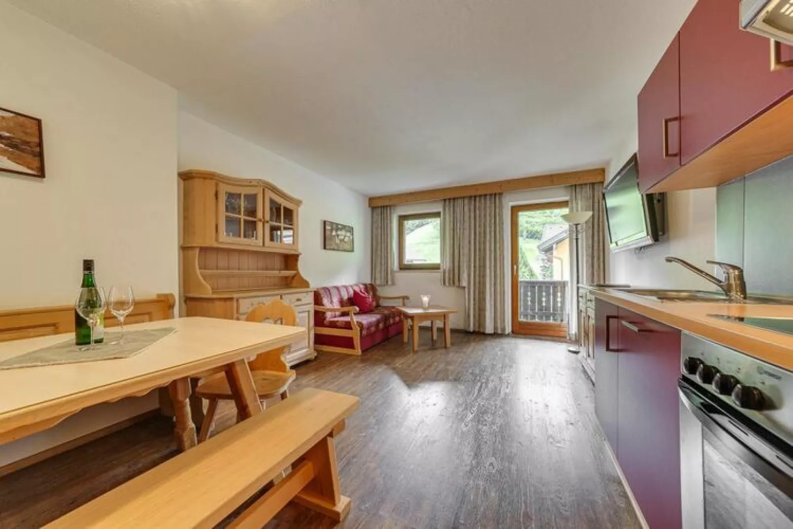 Apart Resort Fügenerhof - 2-Raum Typ 1-Keuken